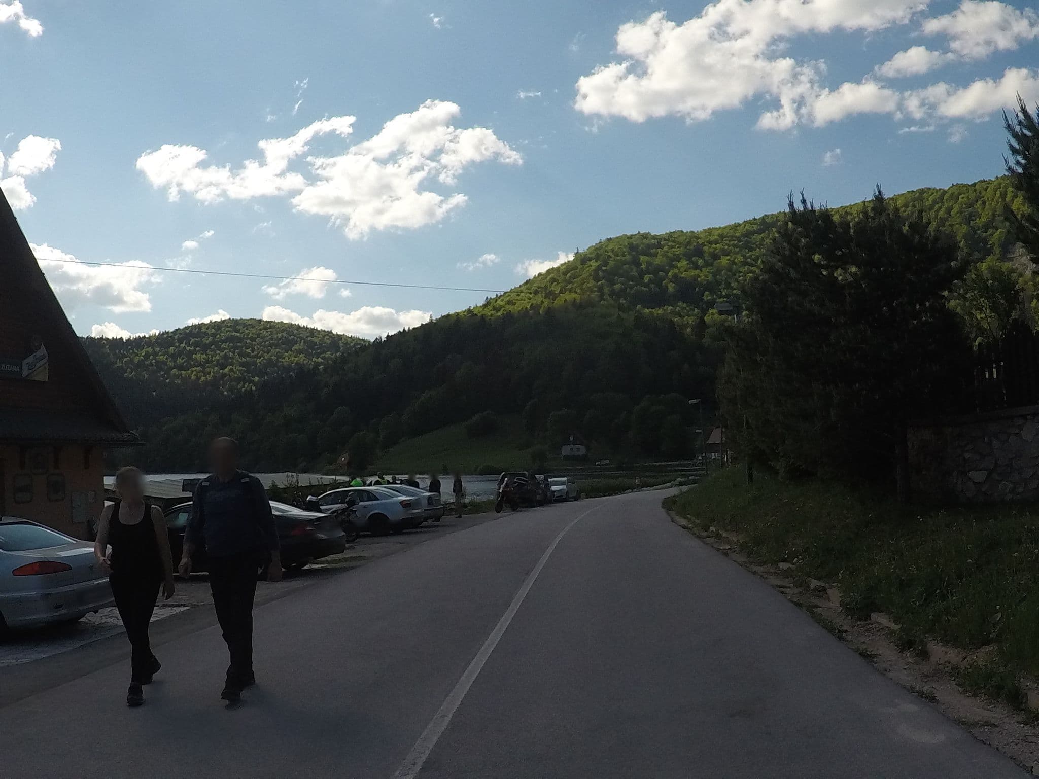 Street view near Penzión Zuzana, Dobšiná — © chrisbeddow (CC BY-SA · Mapillary)