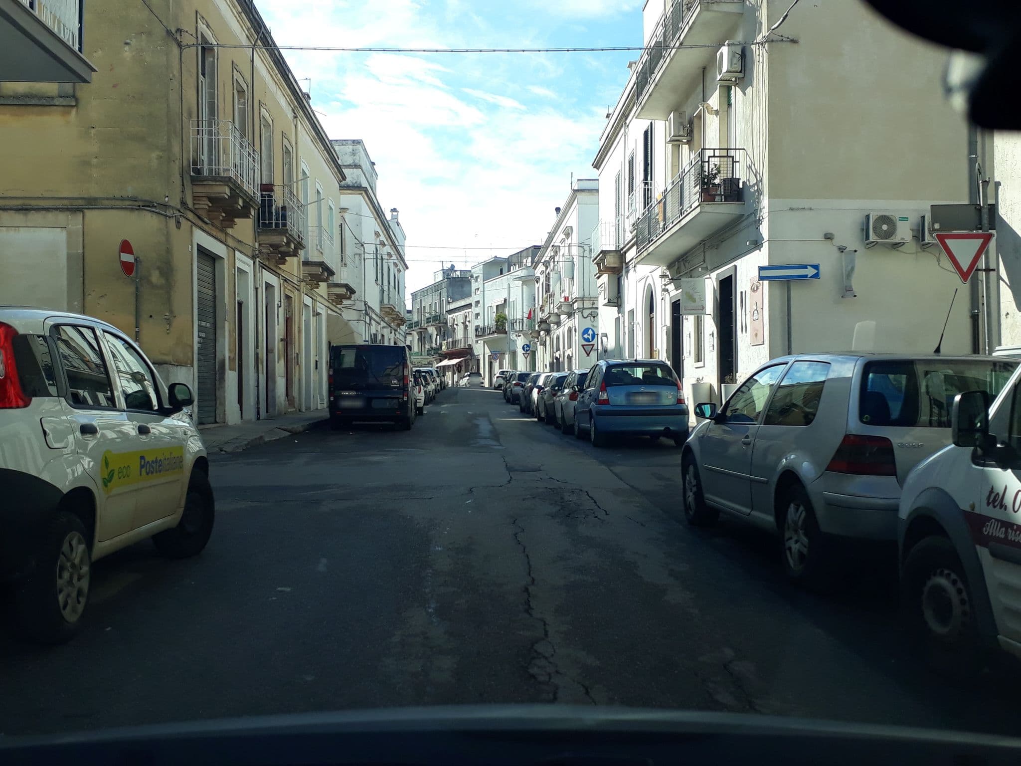 Street view near Hospice San Bartolomeo, Martina Franca — © spike73 (CC BY-SA · Mapillary)