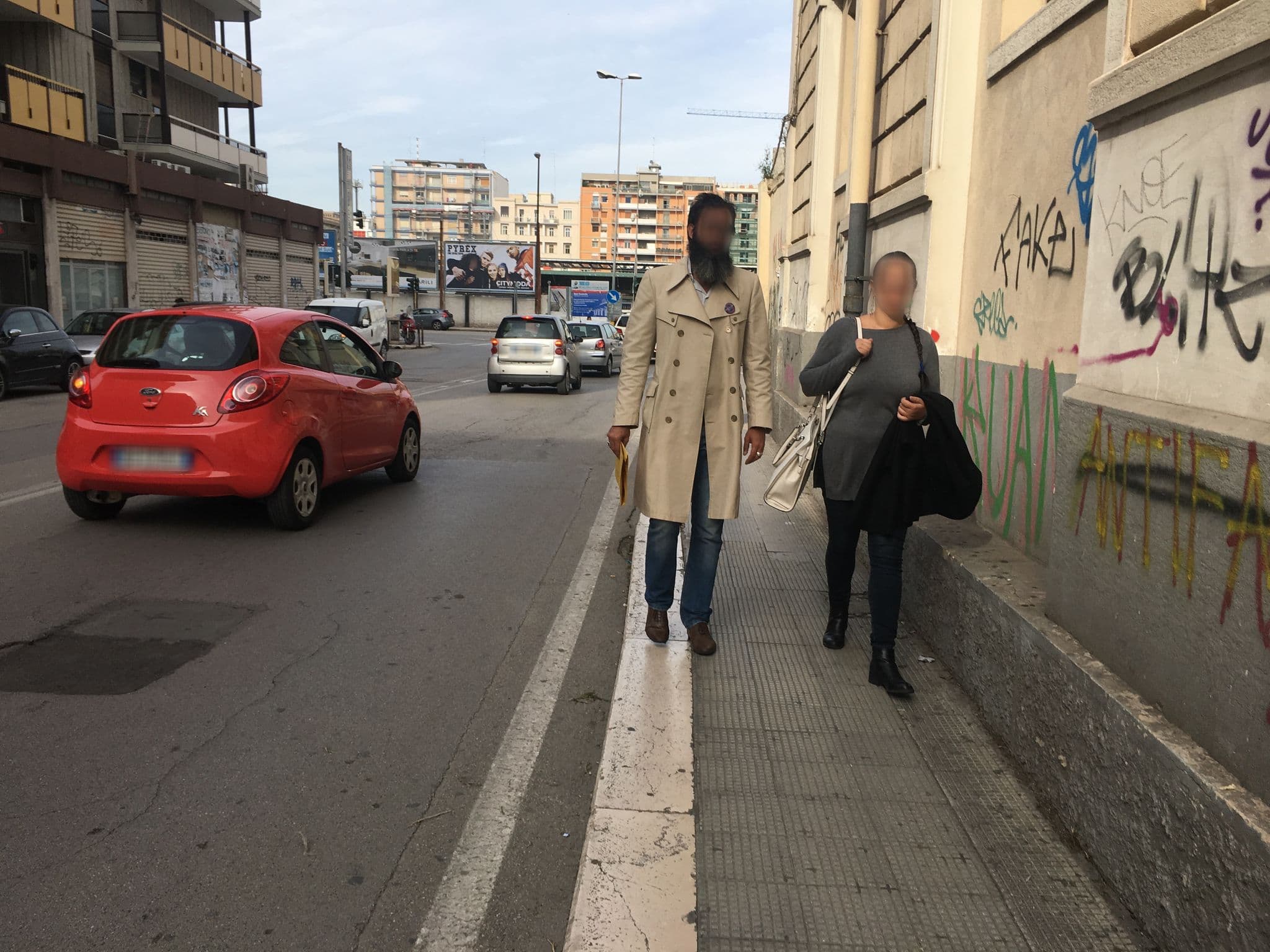 Street view near Orchidea Hotel Bari, Bari — © marcopiccarreta (CC BY-SA · Mapillary)