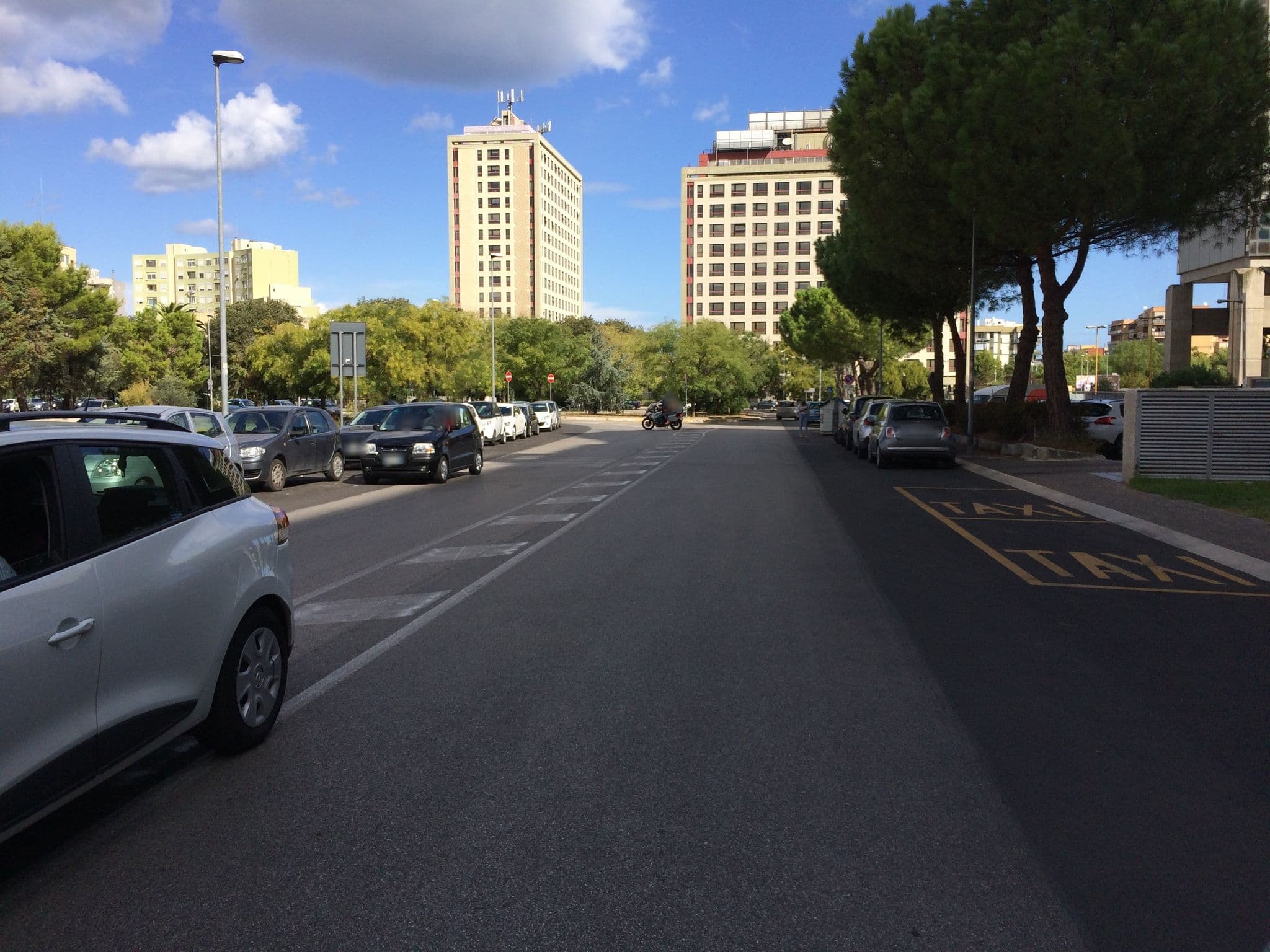 Street view near Hilton Garden Inn Bari Hotel, Bari — © nicolaottolino (CC BY-SA · Mapillary)