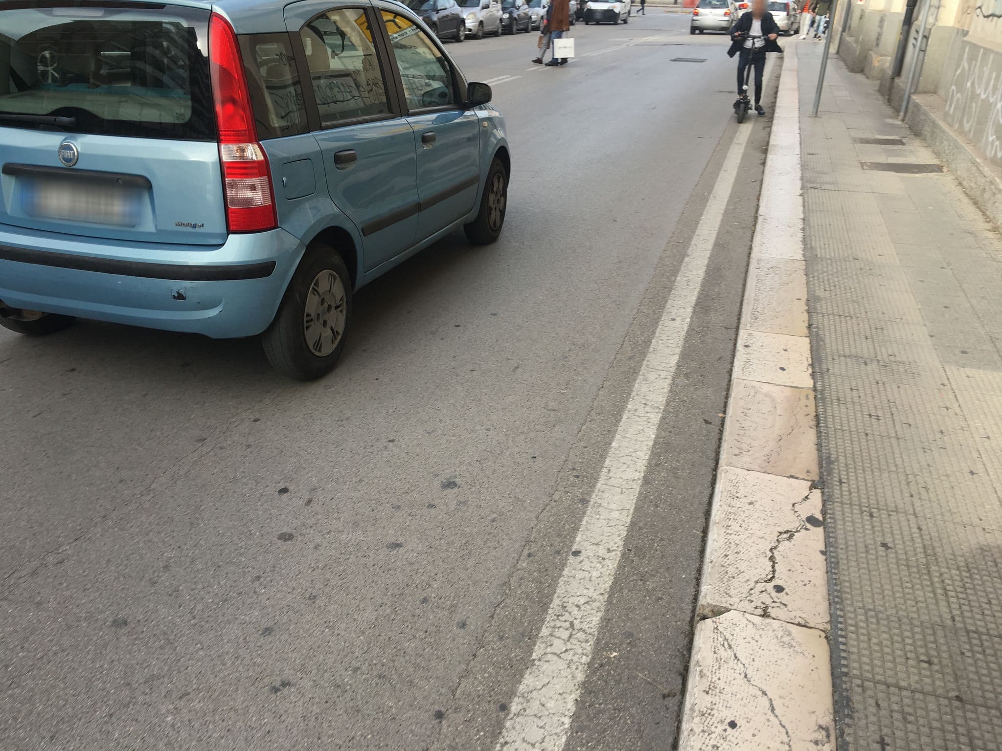 Street view near room 502, Bari — © marcopiccarreta (CC BY-SA · Mapillary)