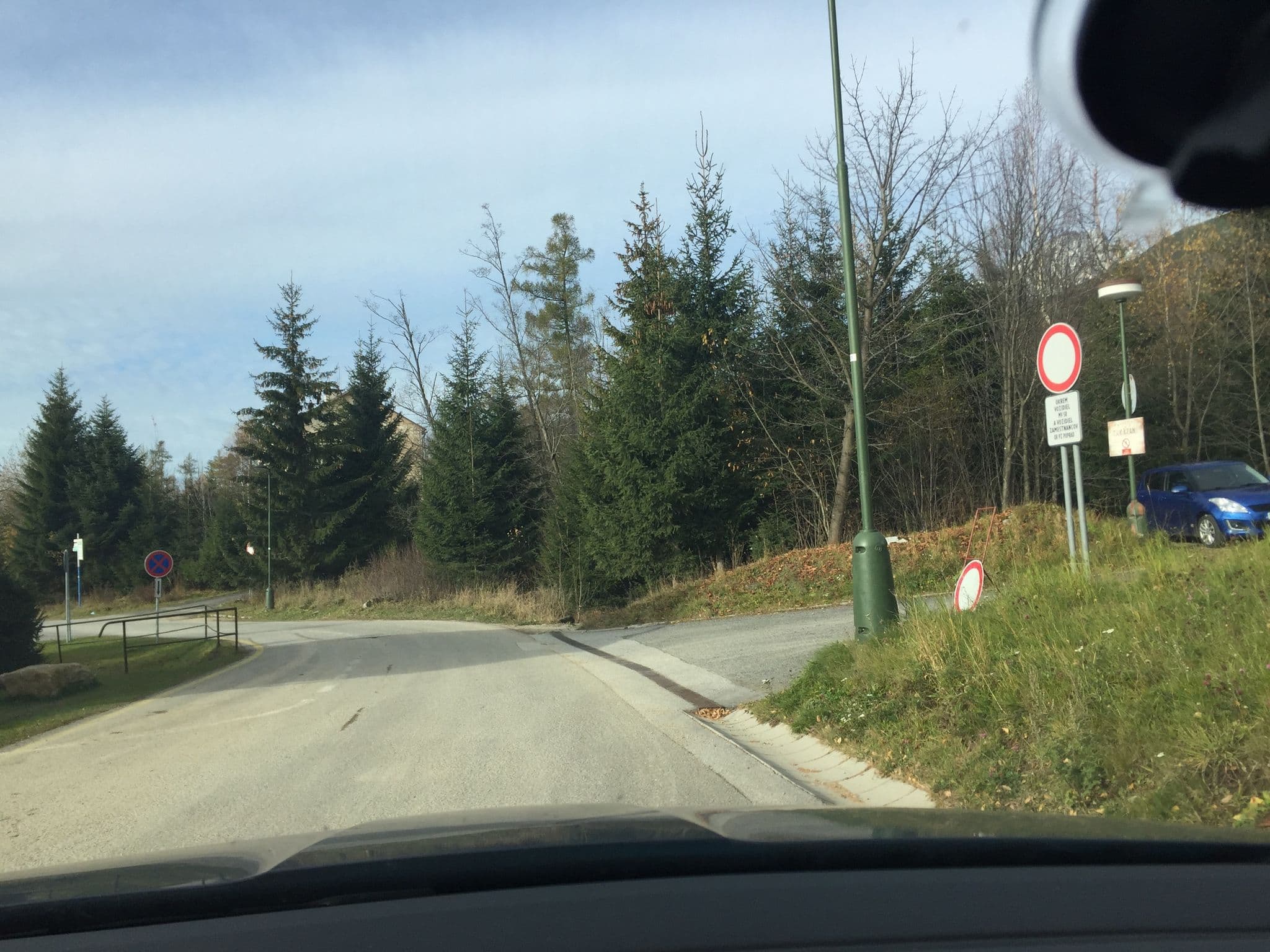 Street view near Penzión Nemešany, Vysoké Tatry