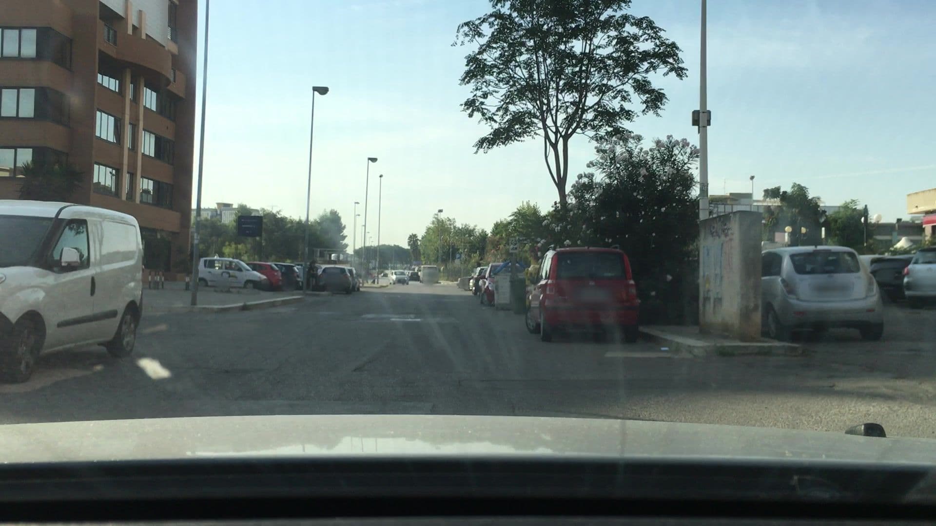 Street view near Casa Tridente, Bari — © lvl5 (CC BY-SA · Mapillary)