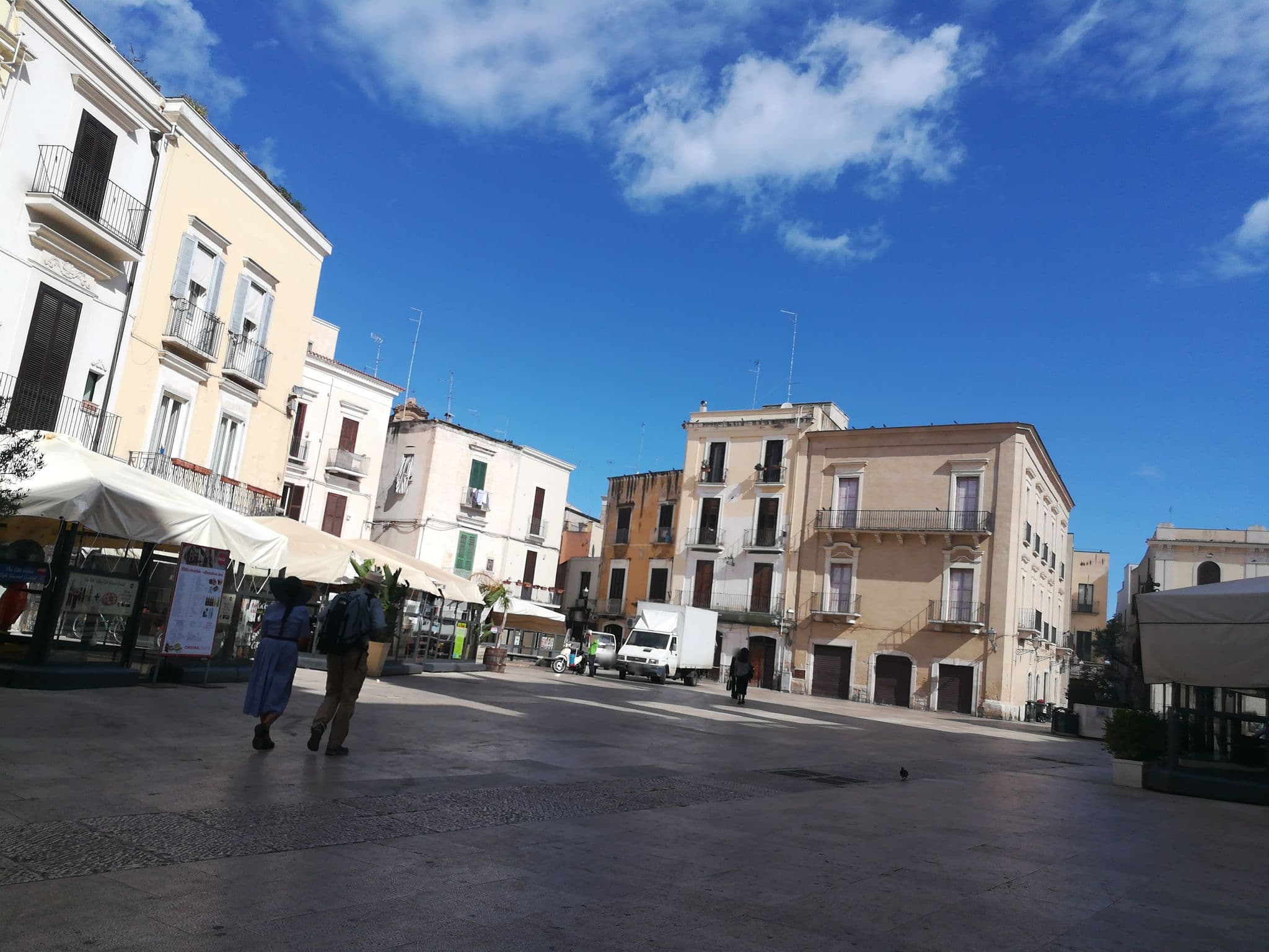 Street view near Terraza Vallisa Apartments, Bari — © davided (CC BY-SA · Mapillary)