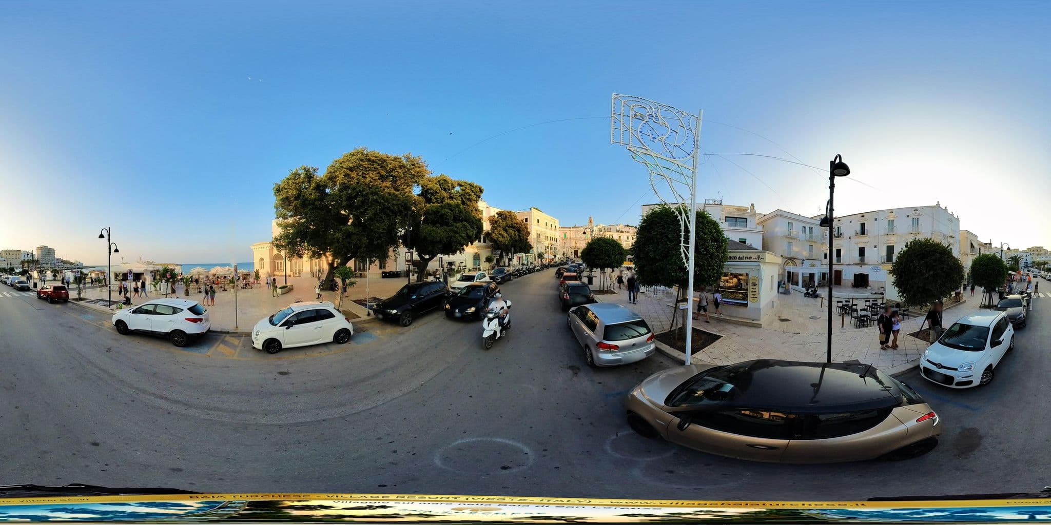 Street view near Bed and Breakfast Marina Piccola, Vieste — © Ghelfi360 (CC BY-SA · Mapillary)