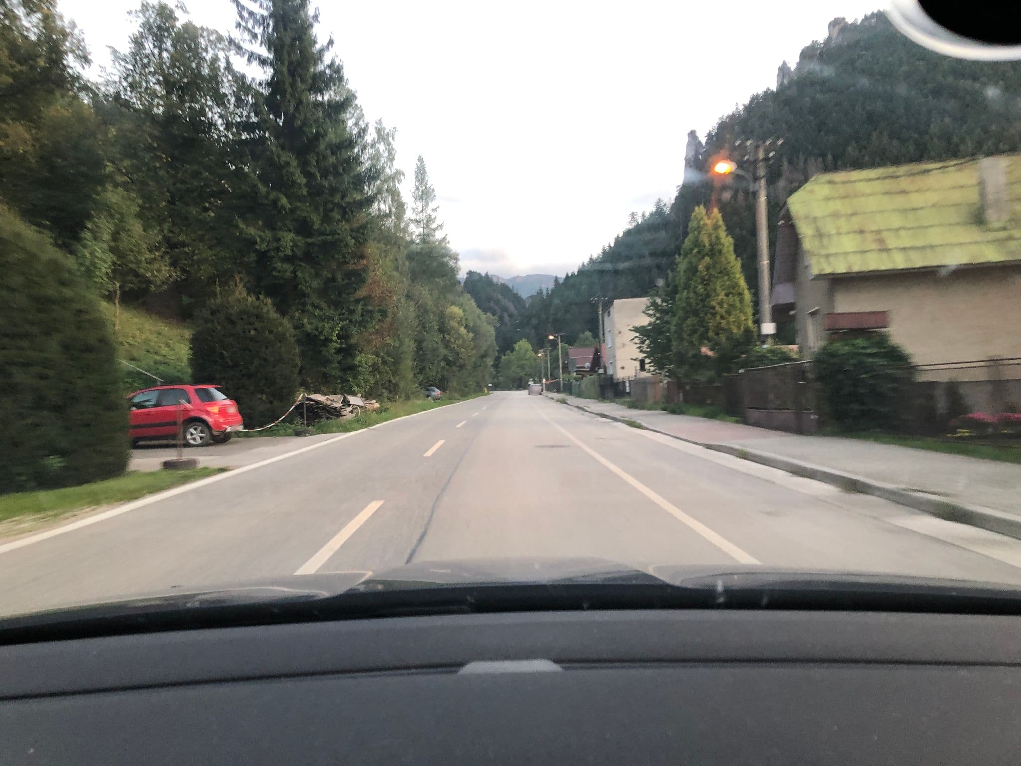 Street view near Privát Helena, Terchová