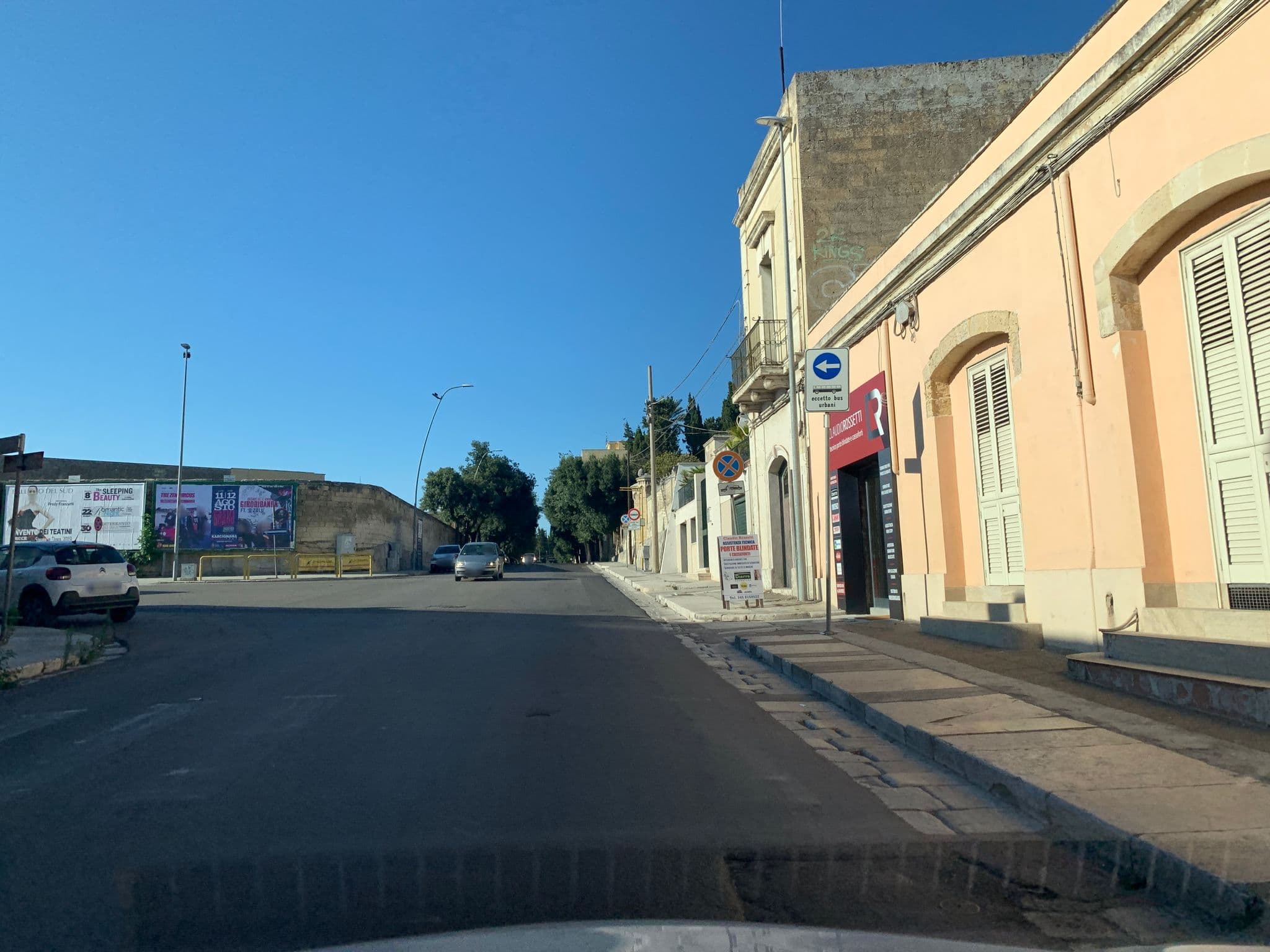 Street view near Appartamenti Sidera, Lecce — © kopfpolster (CC BY-SA · Mapillary)
