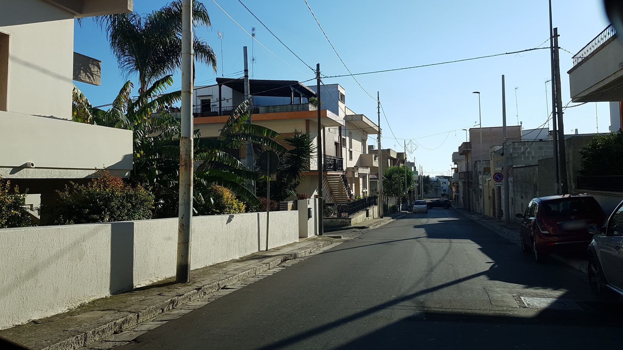 Street view near Terra dell'Aia Bed and Breakfast, Casarano — © ale_zena_it (CC BY-SA · Mapillary)