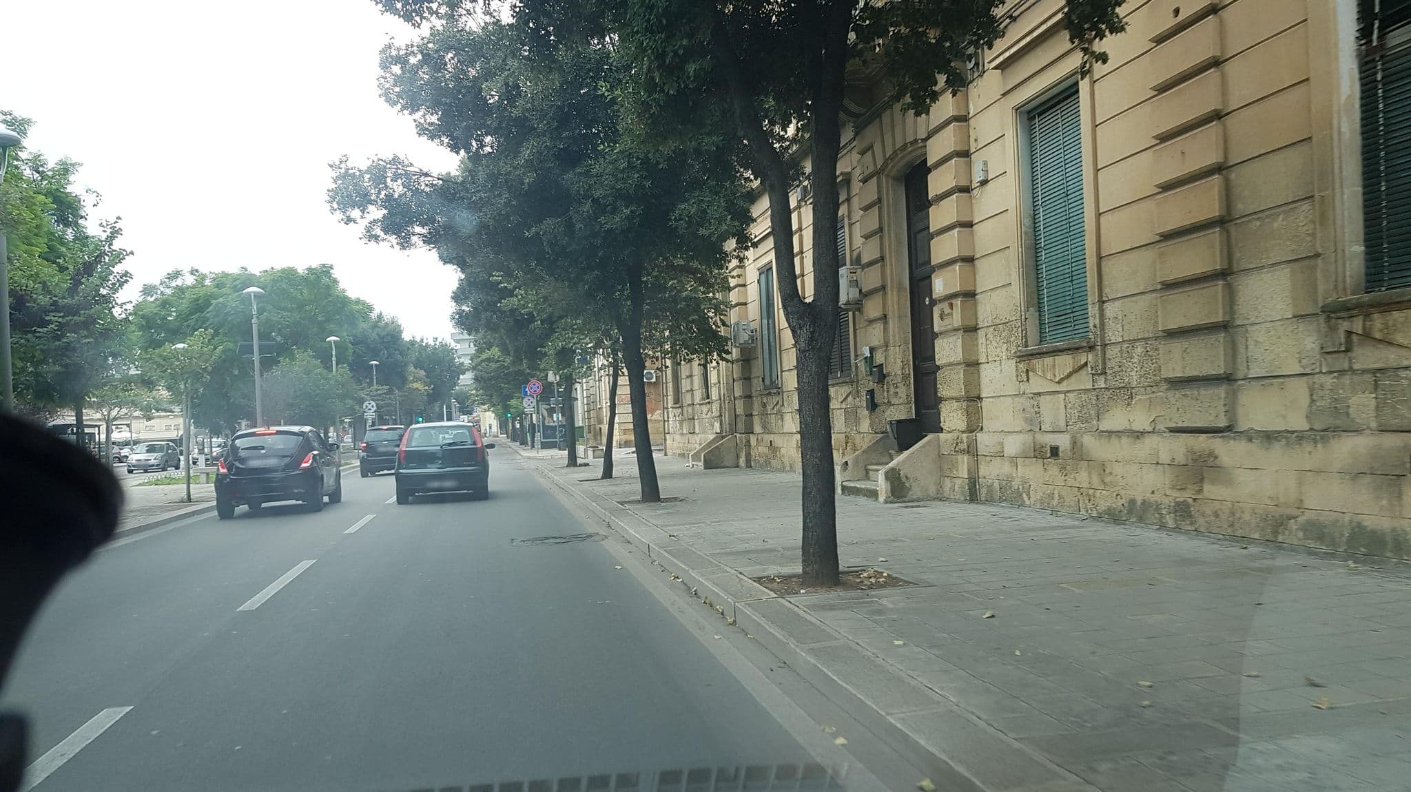 Street view near Le Tre Civette, Lecce — © ale_zena_it (CC BY-SA · Mapillary)