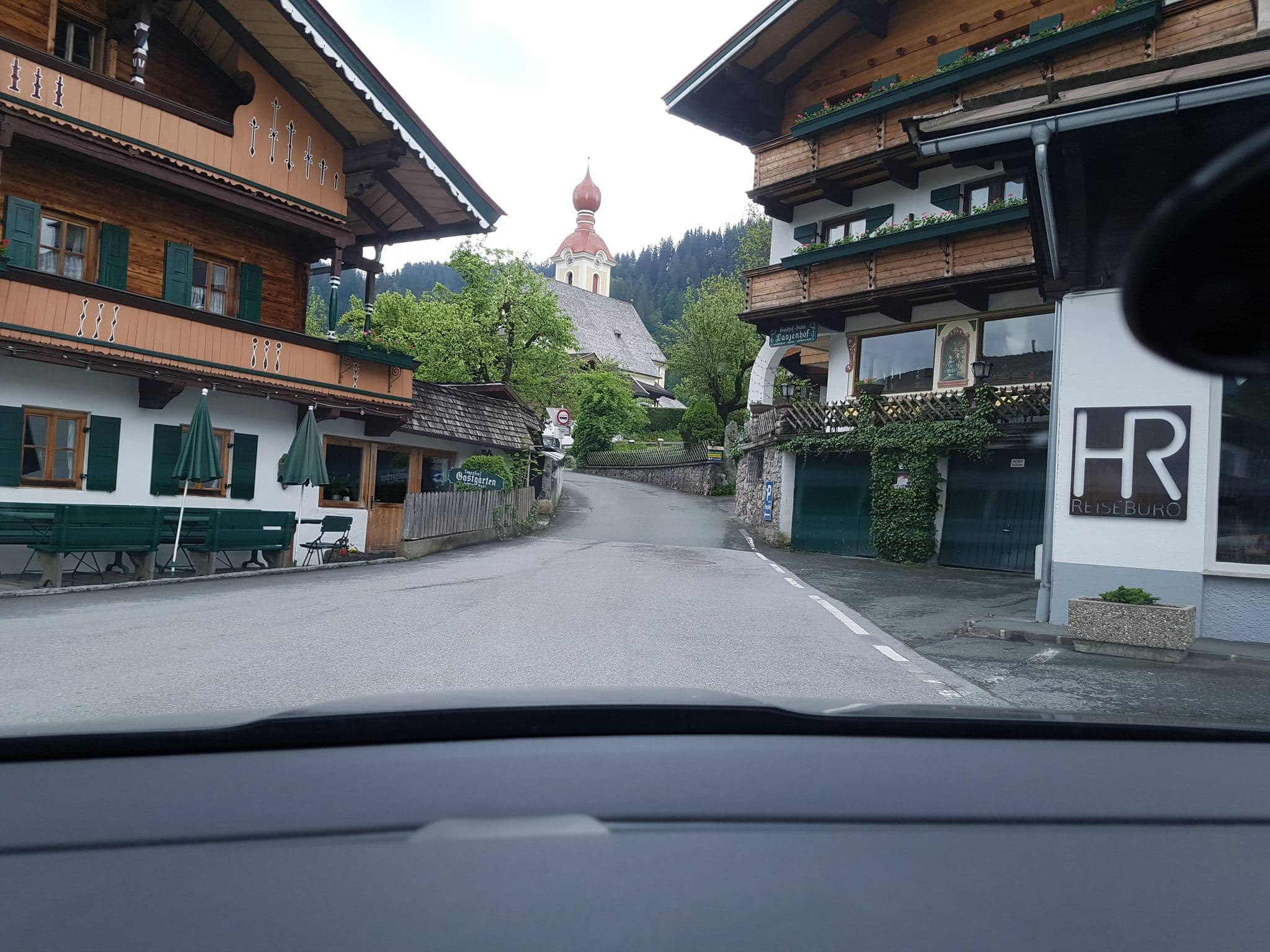 Street view near Pension Lanzenhof, Ellmau