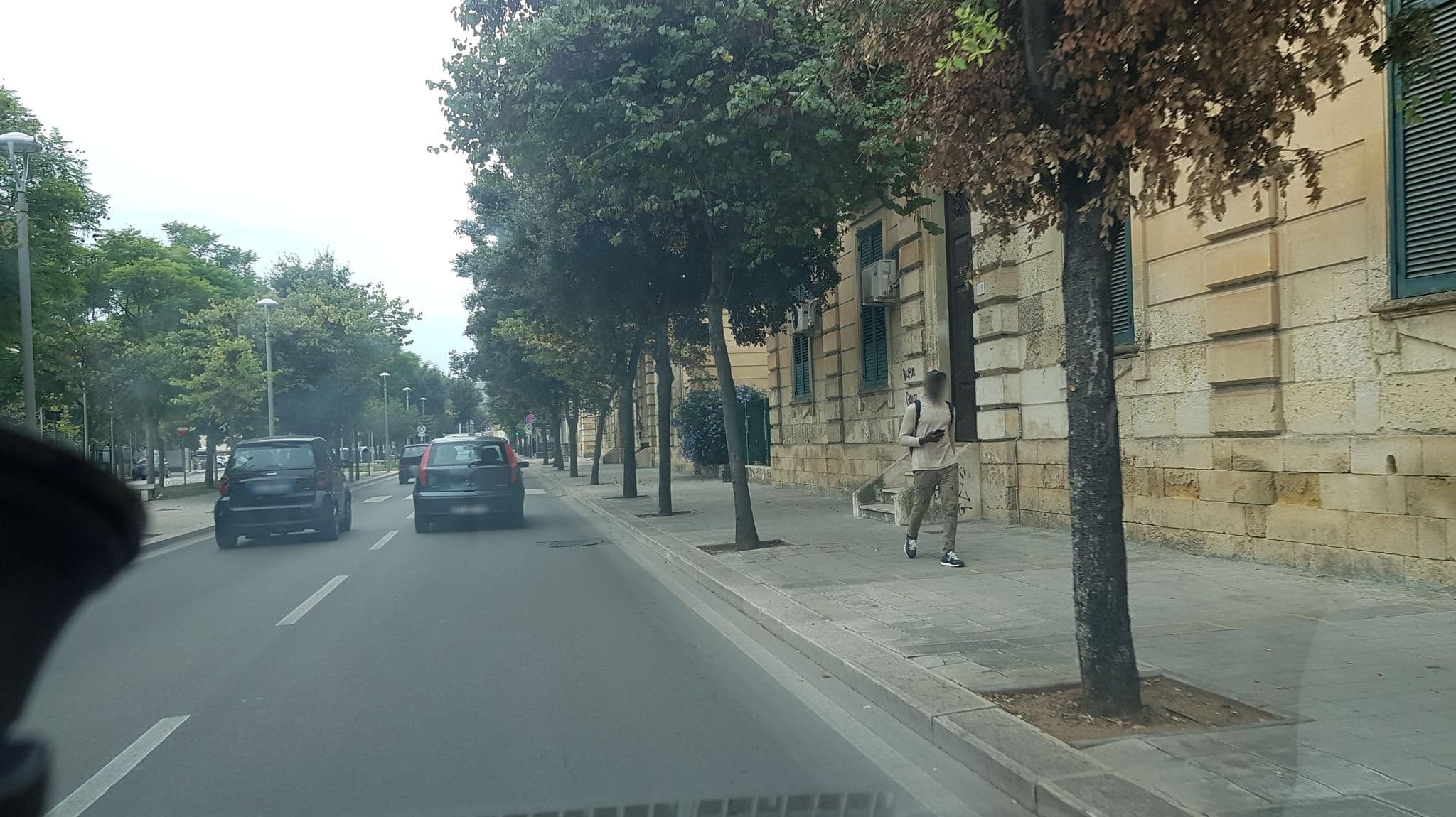 Street view near Suite Nina, Lecce — © ale_zena_it (CC BY-SA · Mapillary)