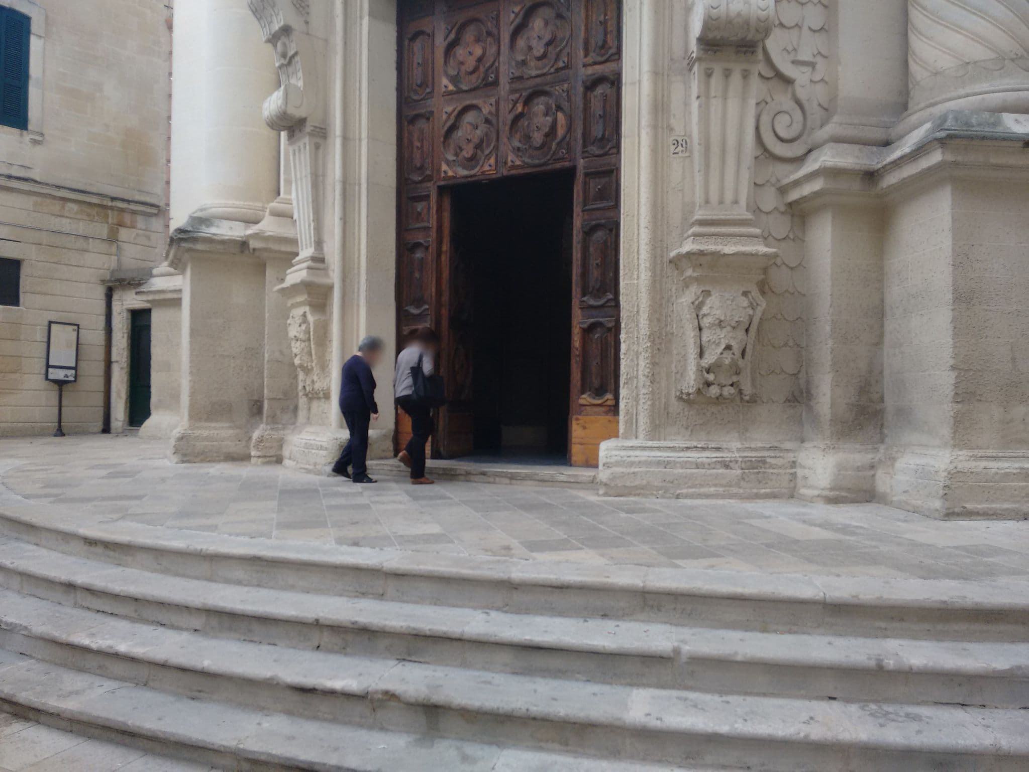 Street view near B&B Palazzo Rossi, Lecce — © iberti (CC BY-SA · Mapillary)