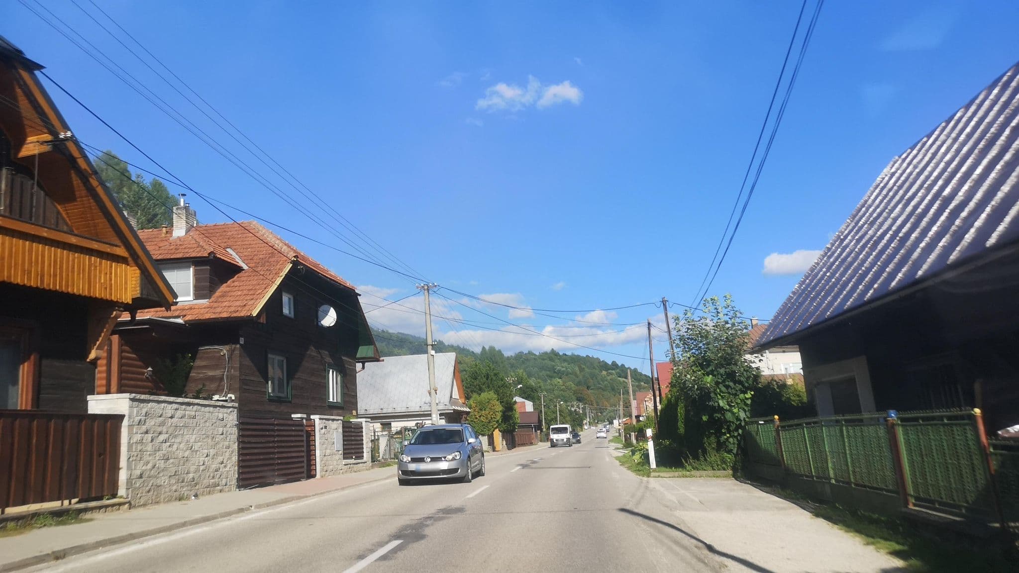 Street view near Chalupa Meri, Terchová