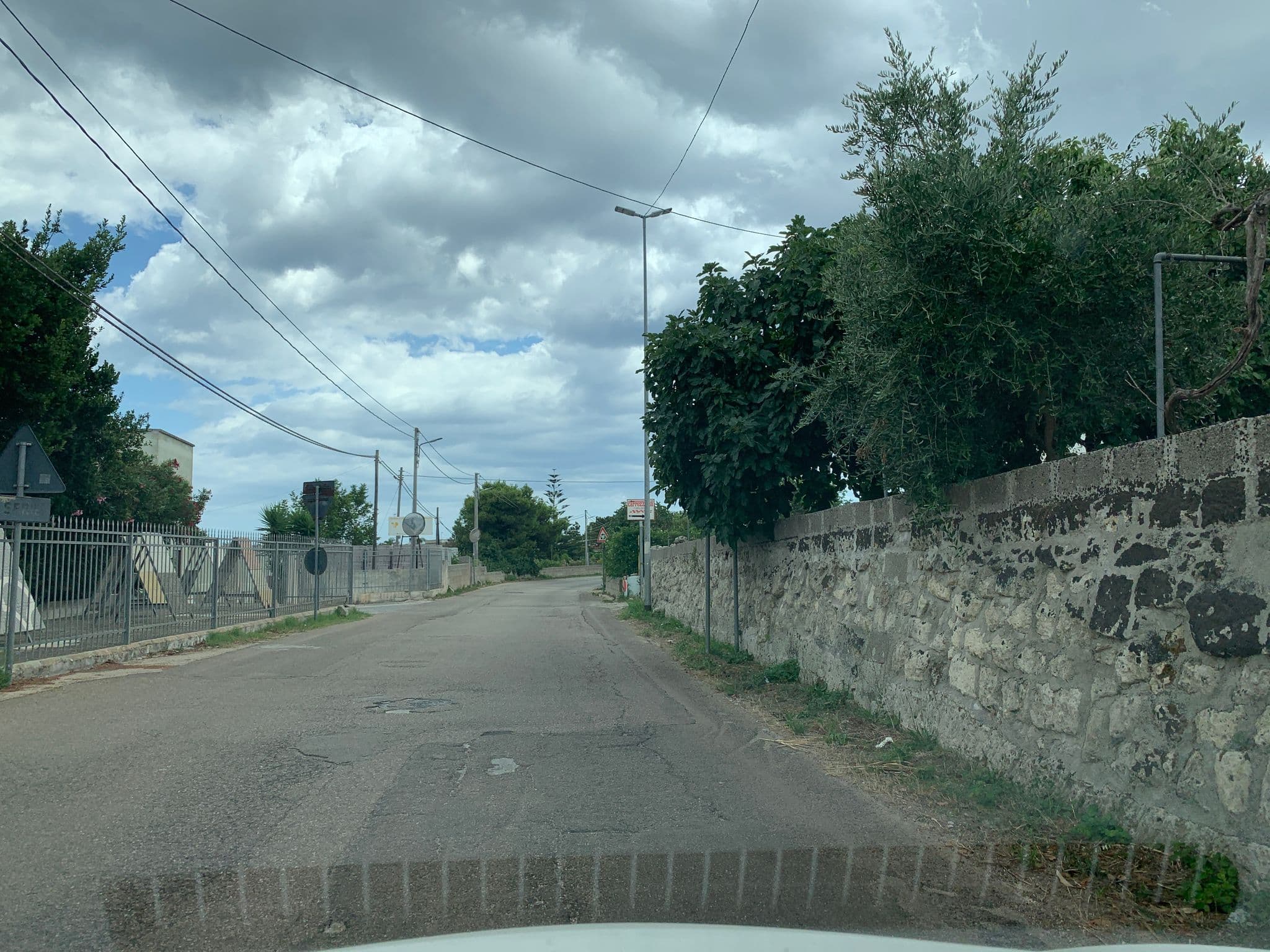 Street view near Albergo Hotel Porto Badisco Merico Michele, Uggiano la Chiesa — © kopfpolster (CC BY-SA · Mapillary)