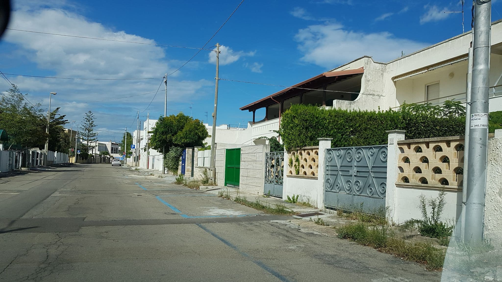 Street view near Il Girasole, Borgagne — © ale_zena_it (CC BY-SA · Mapillary)