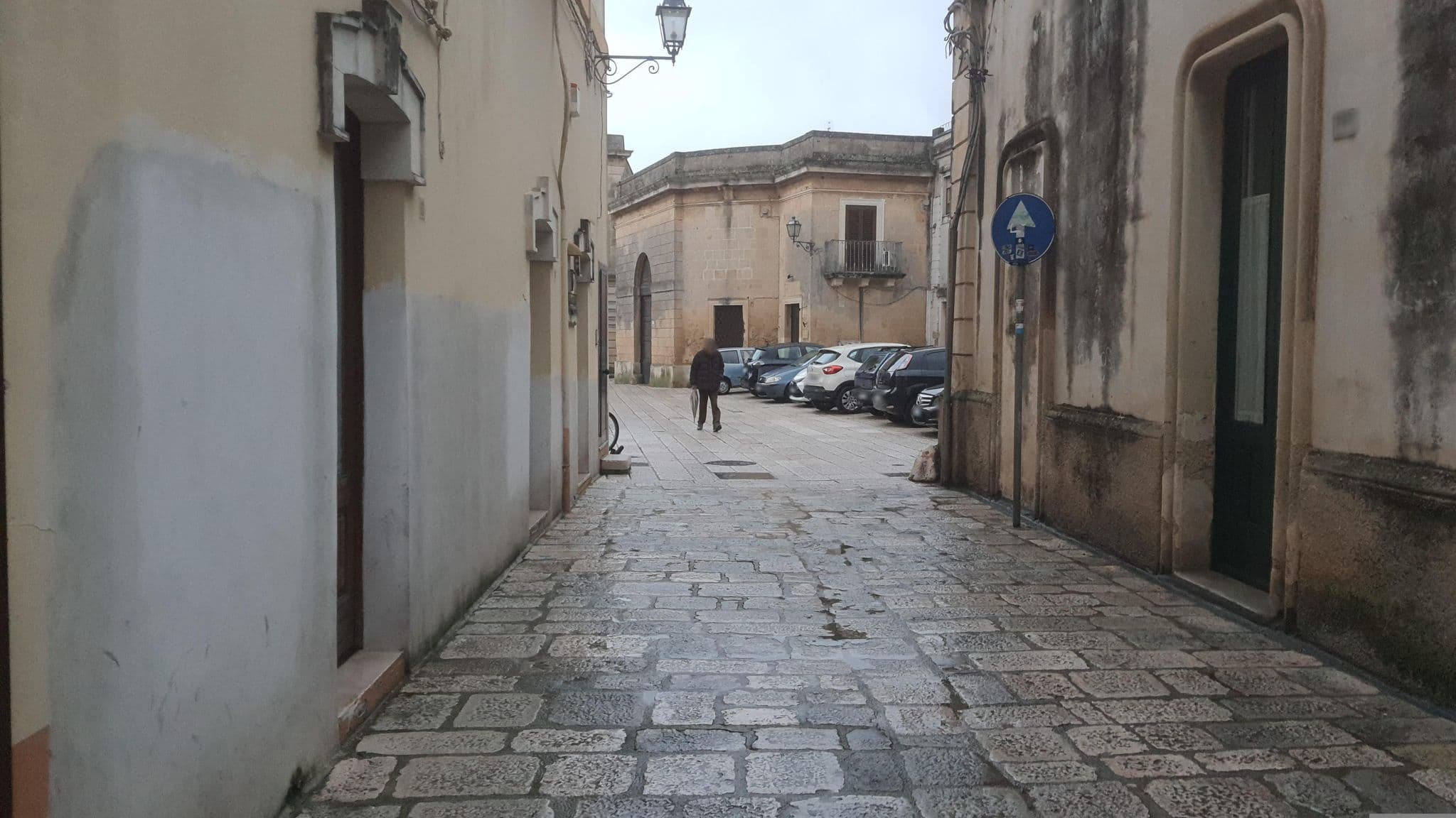 Street view near Sant'Angelo Casa & Cucina, Tricase — © corfede (CC BY-SA · Mapillary)