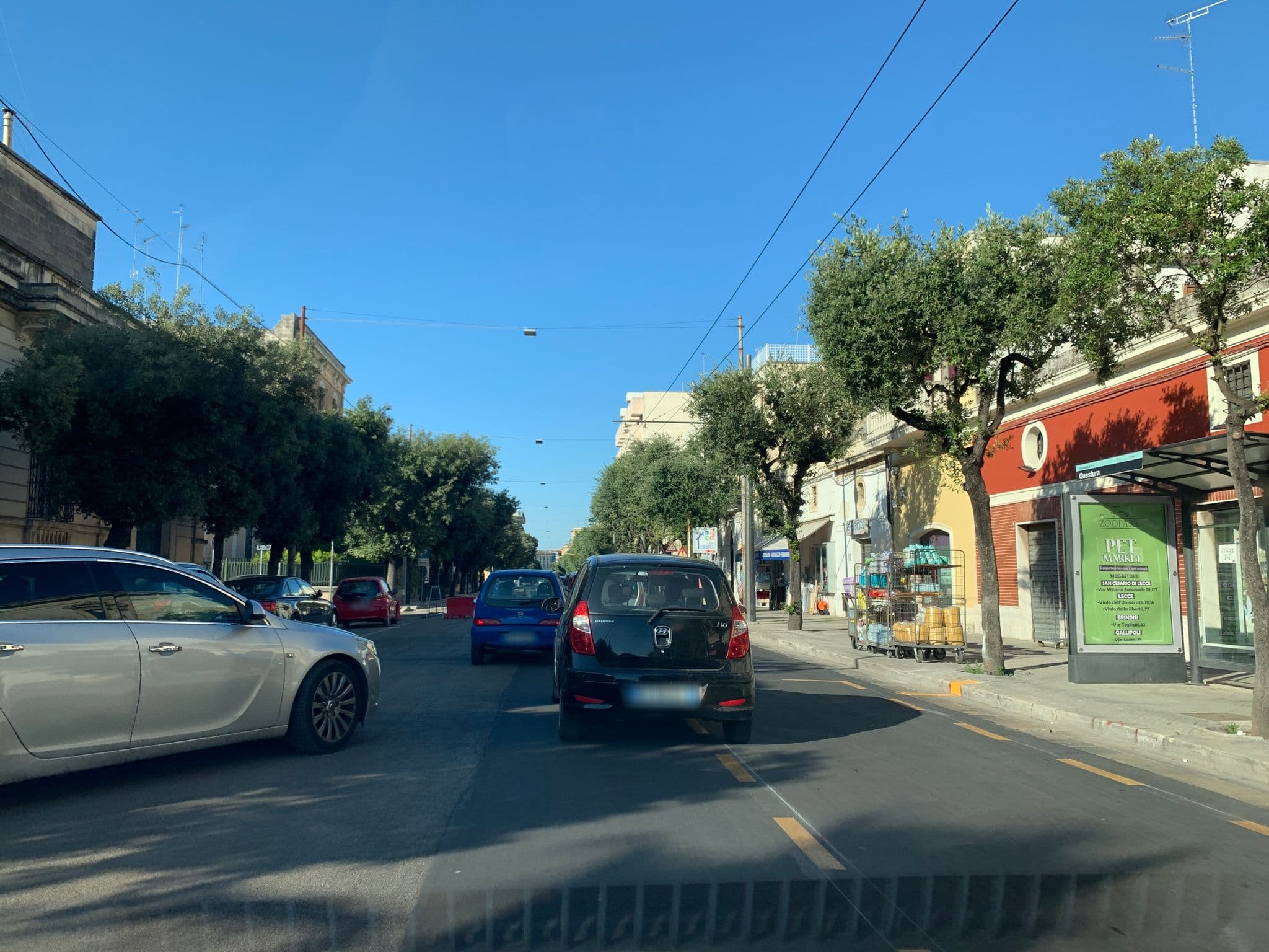Street view near Masseria Casina Baronale, Lecce — © kopfpolster (CC BY-SA · Mapillary)