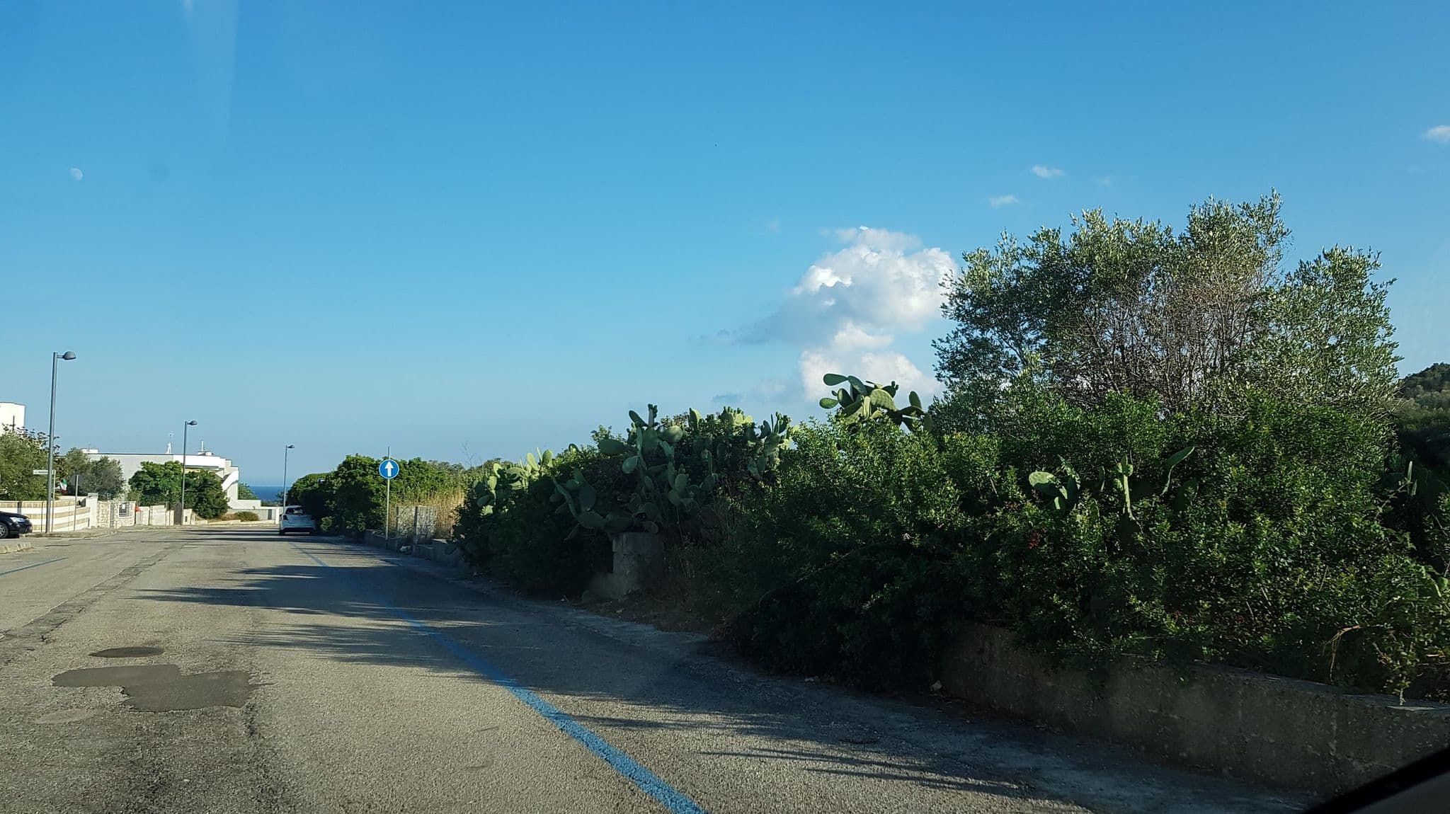 Street view near Casa Bellaria by RivedelSalento vista mare Castro, Castro — © ale_zena_it (CC BY-SA · Mapillary)