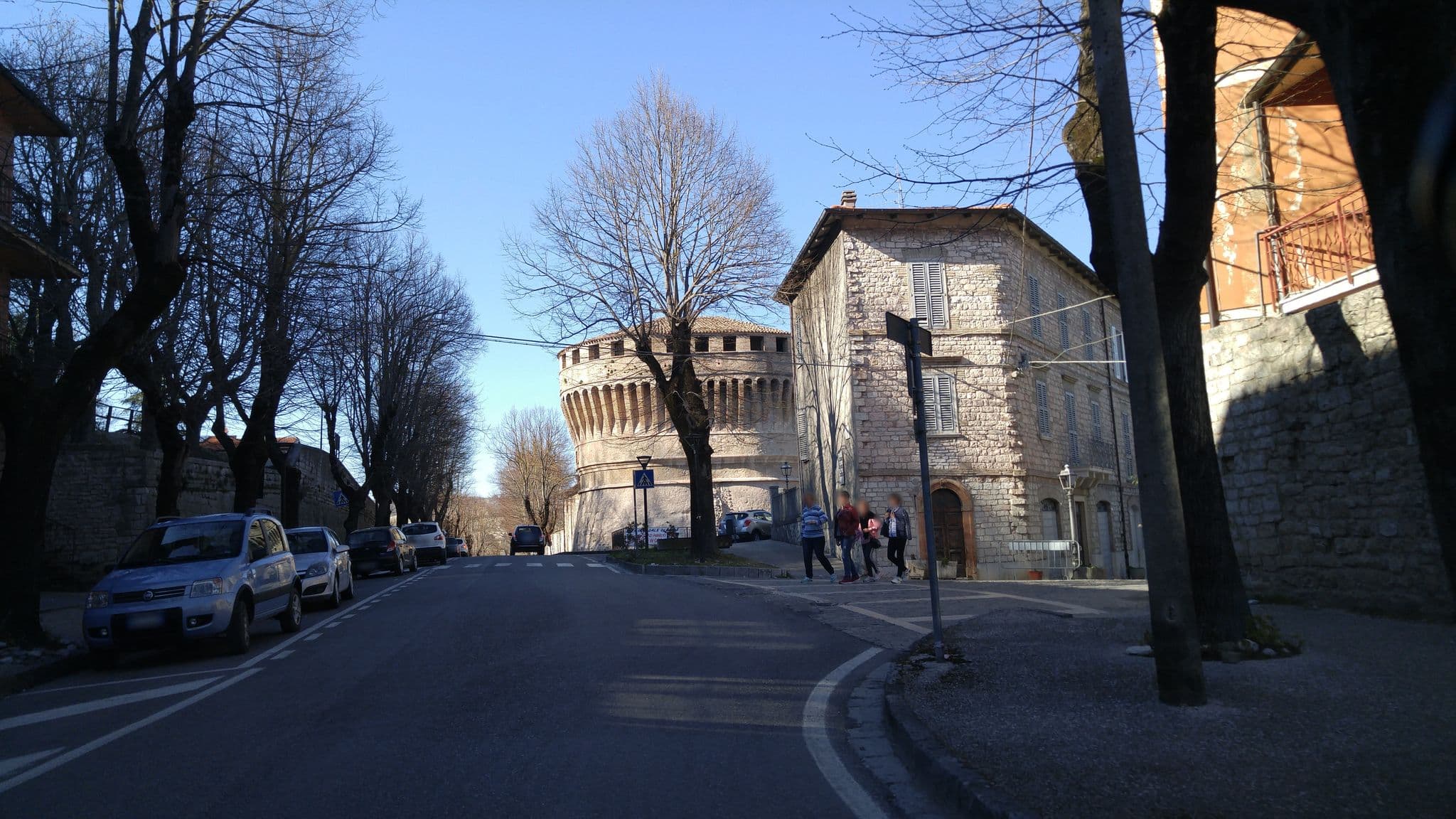 Street view near Hotel Pineta SNC di Matteucci Manuel & C., Cagli — © sorcrosc (CC BY-SA · Mapillary)