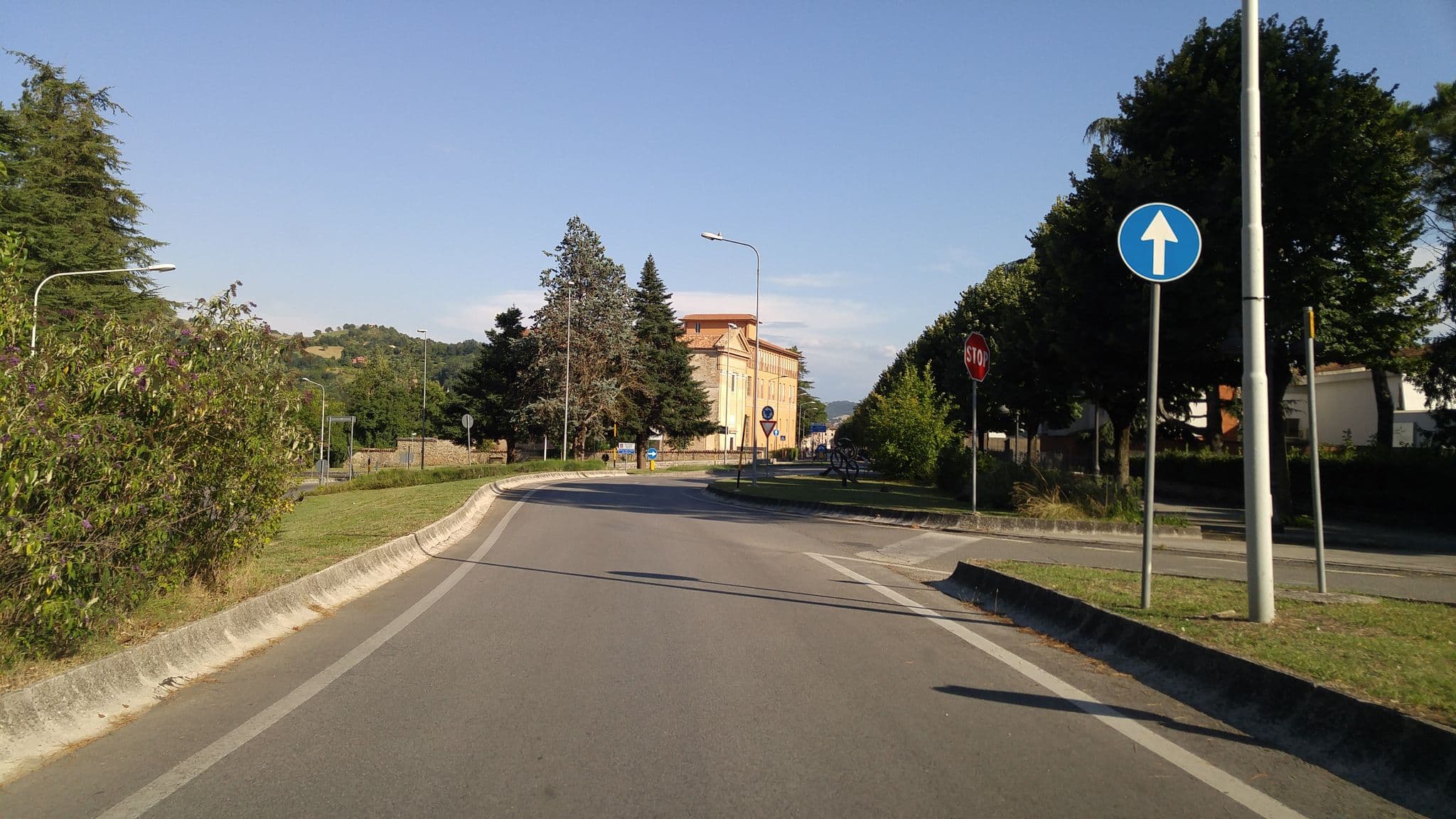 Street view near Palazzo Ducale Country House, Urbania — © sorcrosc (CC BY-SA · Mapillary)