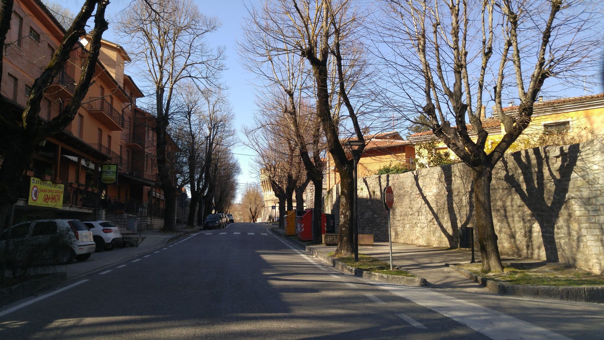 Street view near Collina Dei Ciliegi, Cagli — © sorcrosc (CC BY-SA · Mapillary)