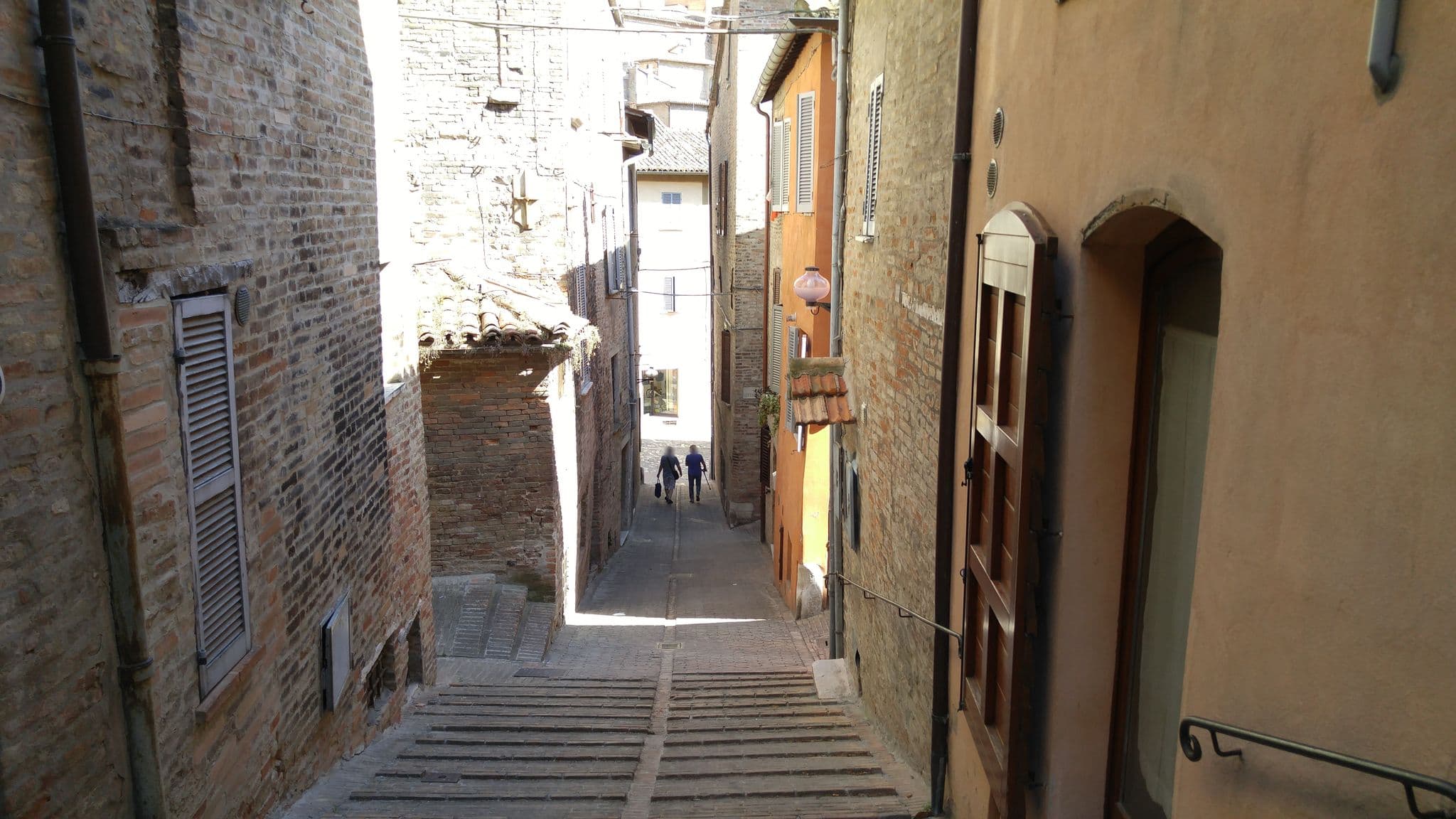Street view near Torricini Skyline, Urbino — © sorcrosc (CC BY-SA · Mapillary)