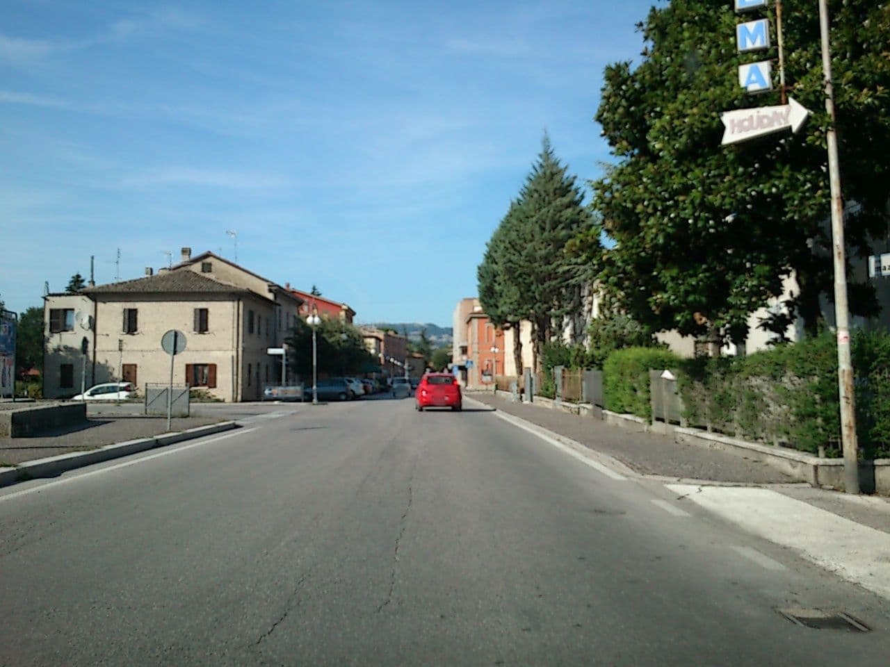 Street view near La Verzolina Casa Vacanze, Fermignano — © sorcrosc (CC BY-SA · Mapillary)