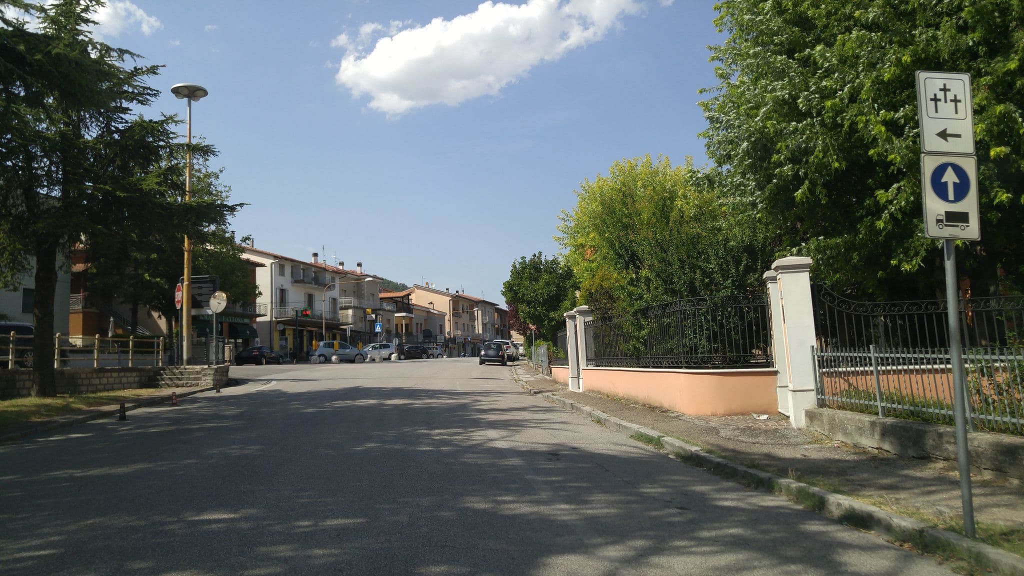 Street view near Italy Food & Catering SRL, Acqualagna — © sorcrosc (CC BY-SA · Mapillary)