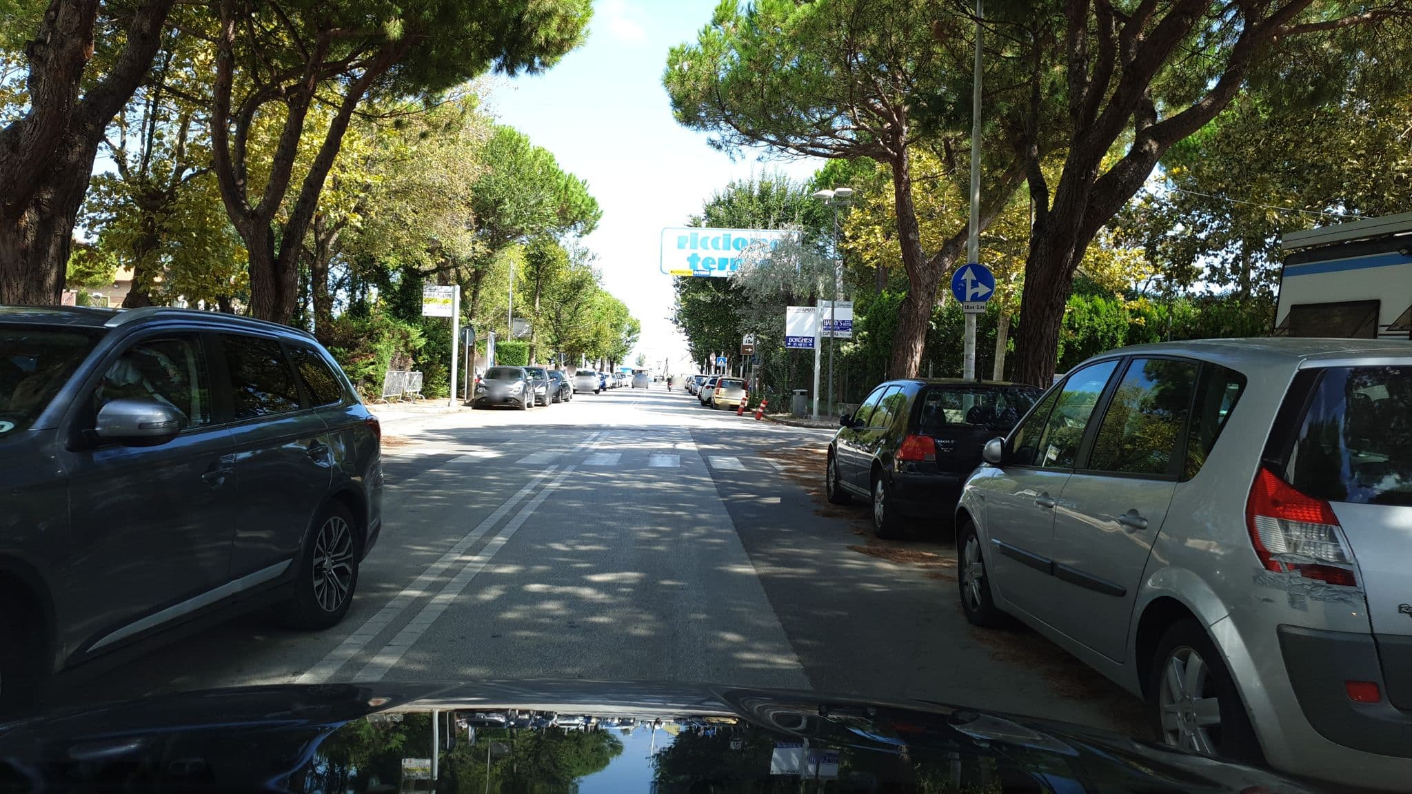 Street view near Hotel Capinera, Riccione — © zerbit (CC BY-SA · Mapillary)