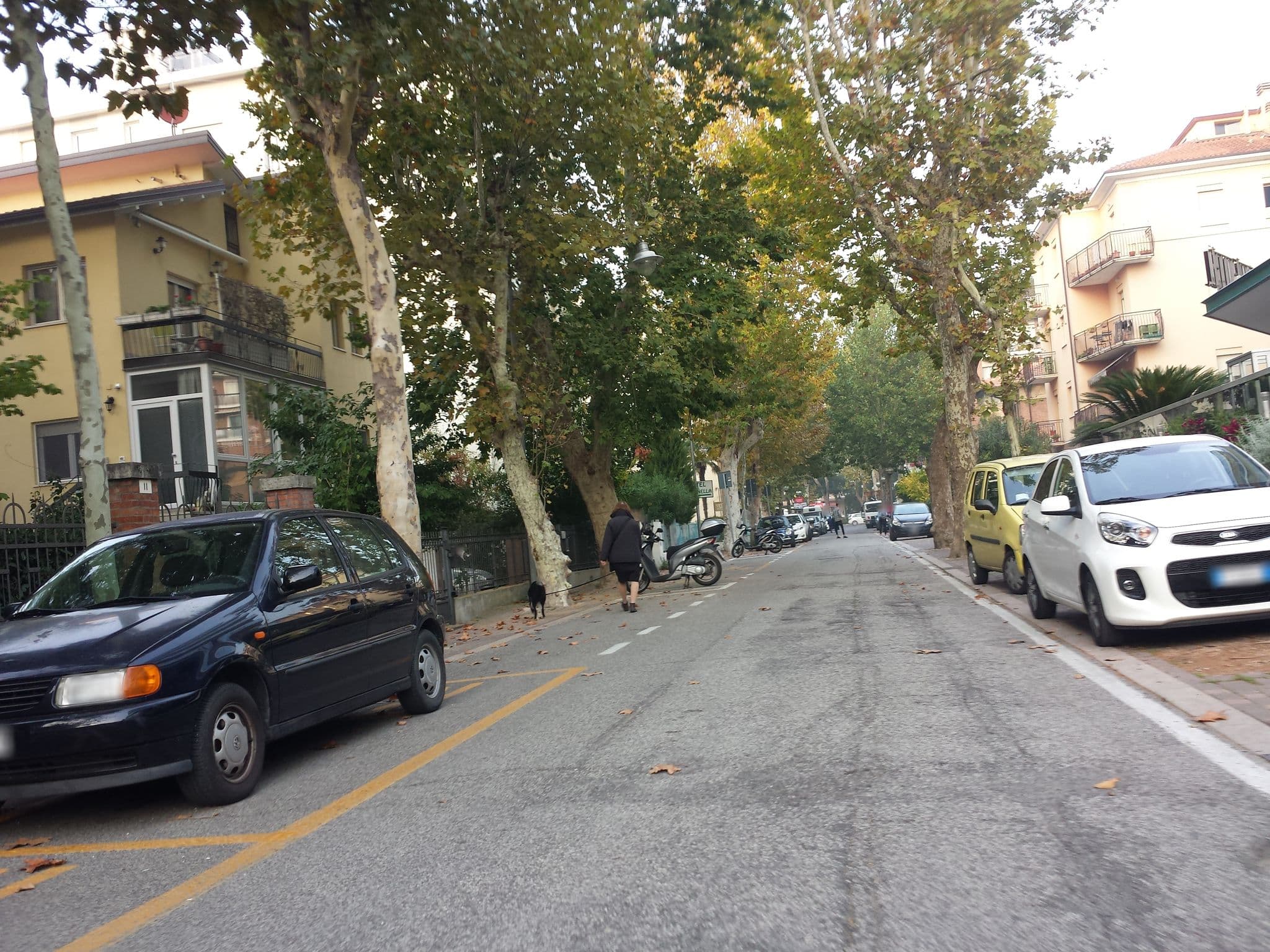 Street view near Aqua Hotel Rimini, Rimini — © marijaackovska (CC BY-SA · Mapillary)