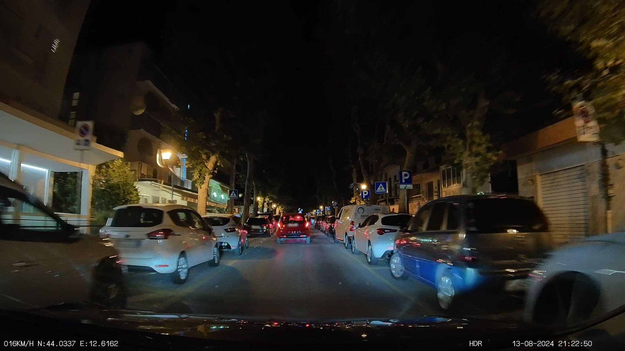 Street view near Stella Alpina, Rimini — © heetENkoel (CC BY-SA · Mapillary)