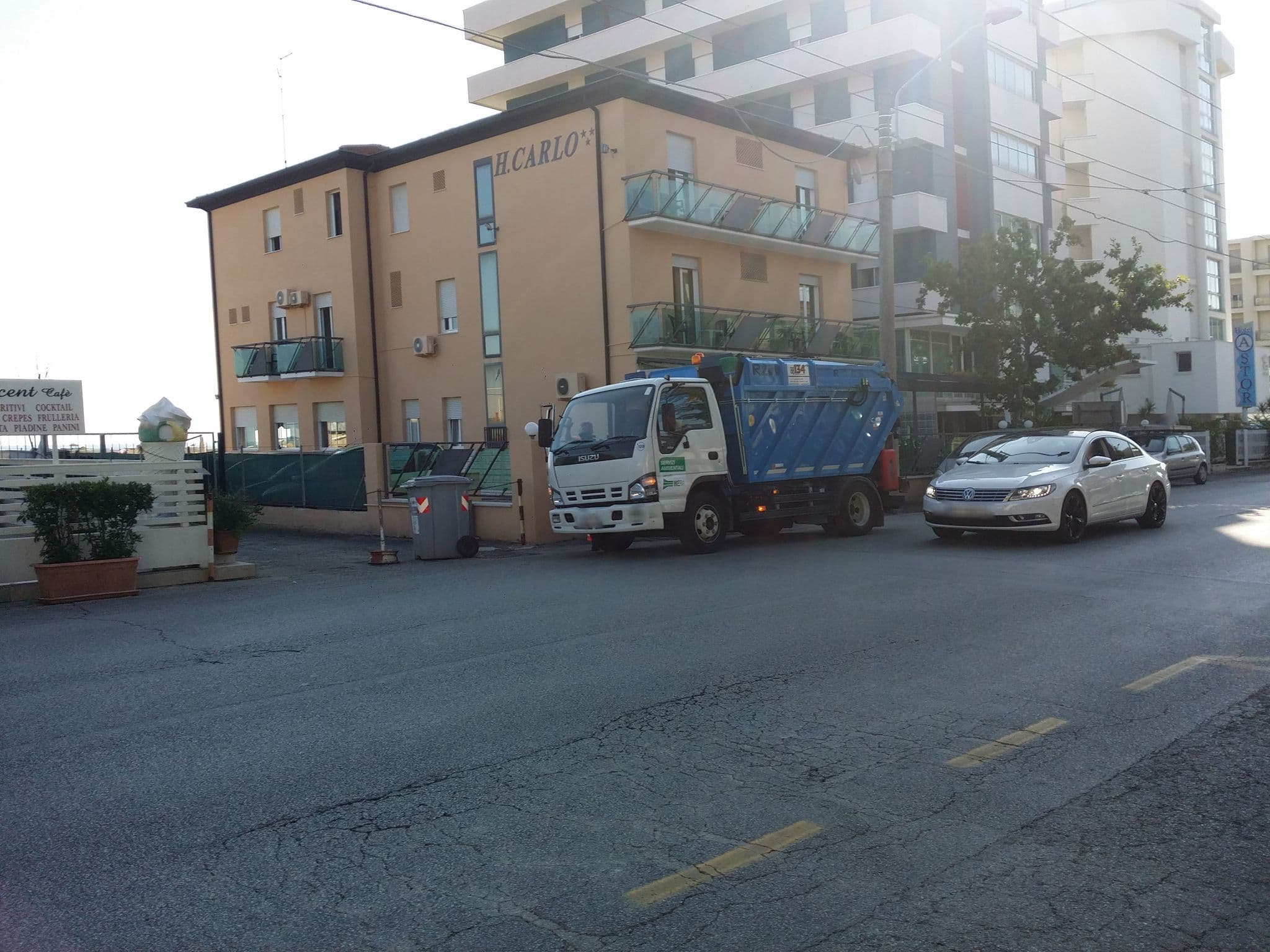 Street view near Devira Viaggi, Rimini — © aleksasfi (CC BY-SA · Mapillary)