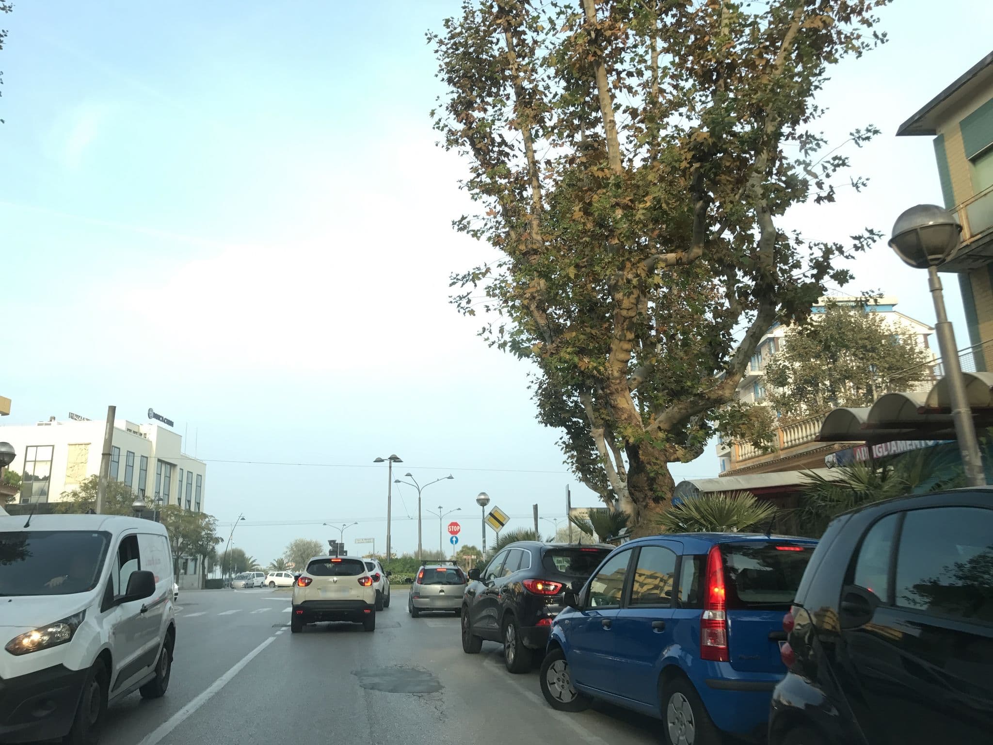 Street view near Hotel Azzurra, Rimini — © asturksever (CC BY-SA · Mapillary)