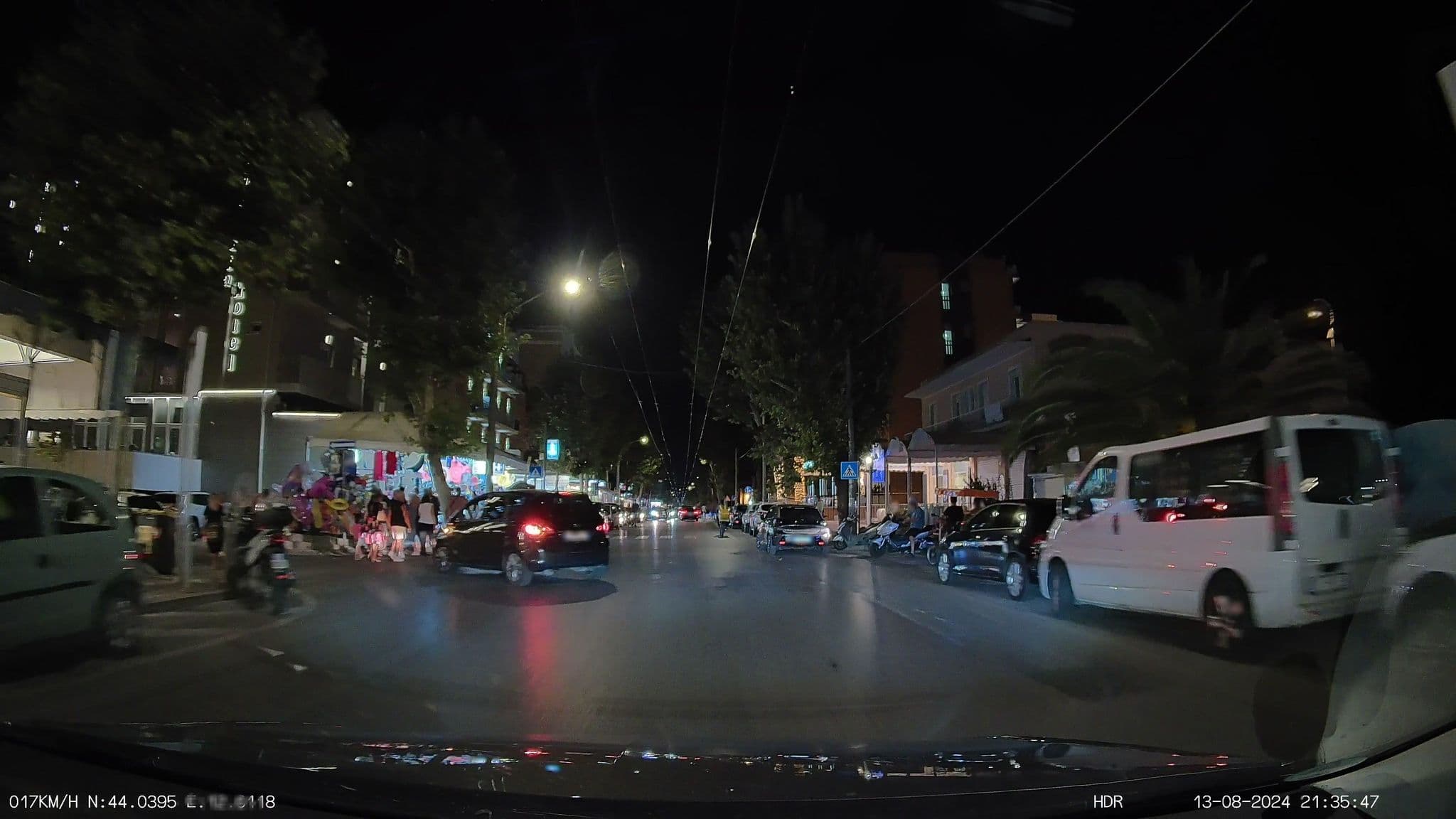Street view near Hotel Galassia, Rimini — © heetENkoel (CC BY-SA · Mapillary)
