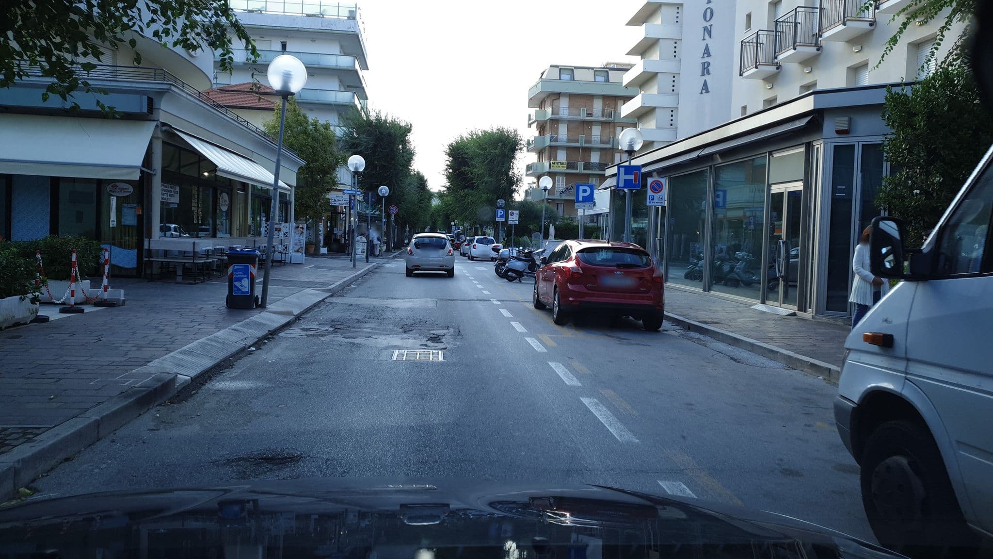 Street view near Residence Sangiorgi, Cattolica — © zerbit (CC BY-SA · Mapillary)