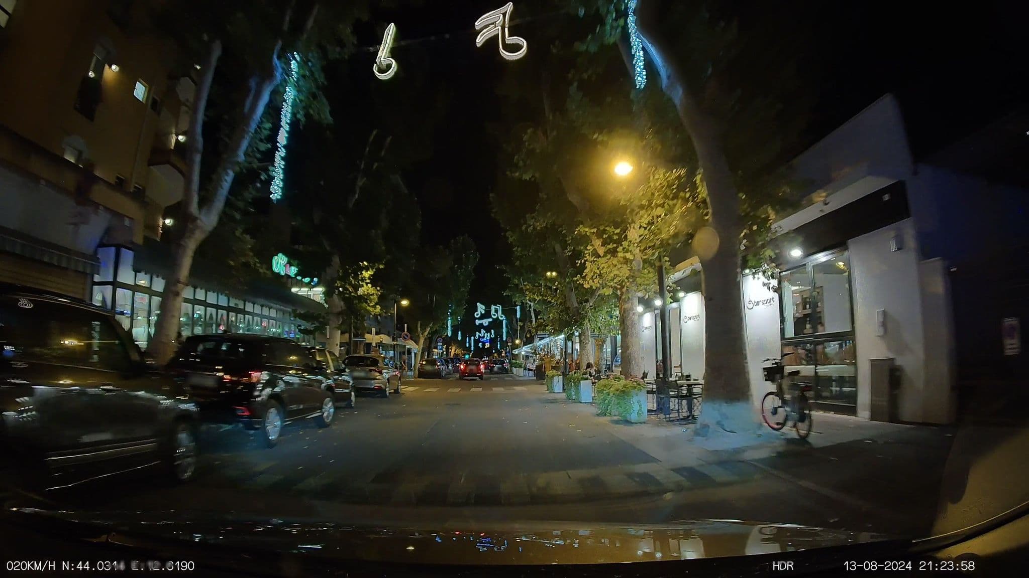 Street view near Hotel Del Platani, Riccione — © heetENkoel (CC BY-SA · Mapillary)