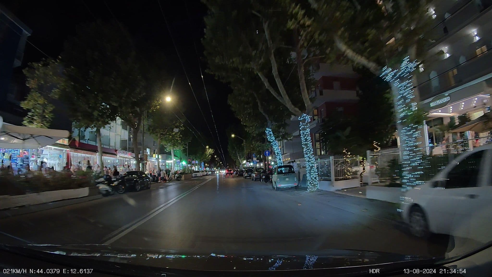 Street view near Hotel San Francisco Spiaggia, Rimini — © heetENkoel (CC BY-SA · Mapillary)