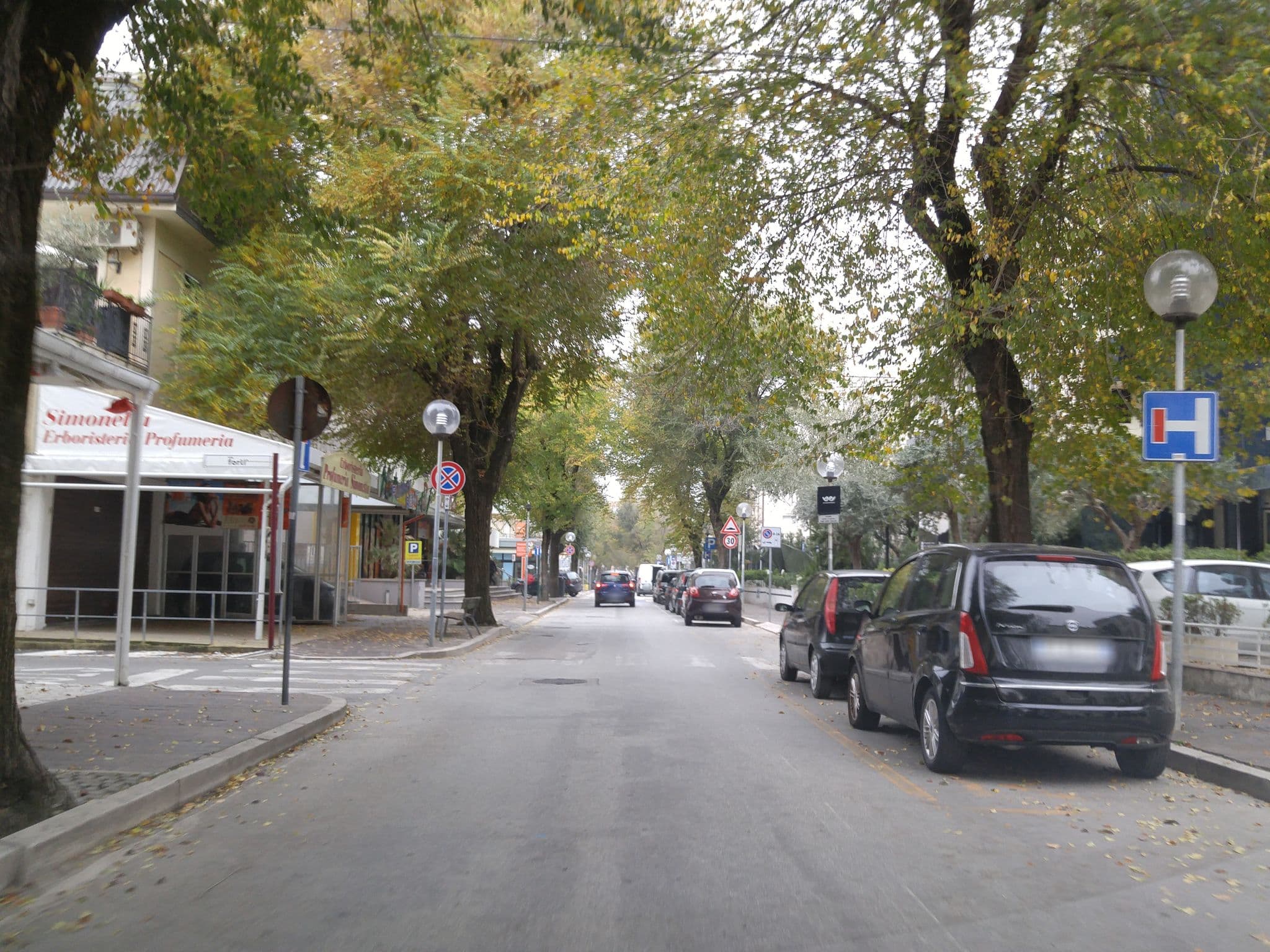 Street view near Hotel Cevoli, Cattolica — © sorcrosc (CC BY-SA · Mapillary)