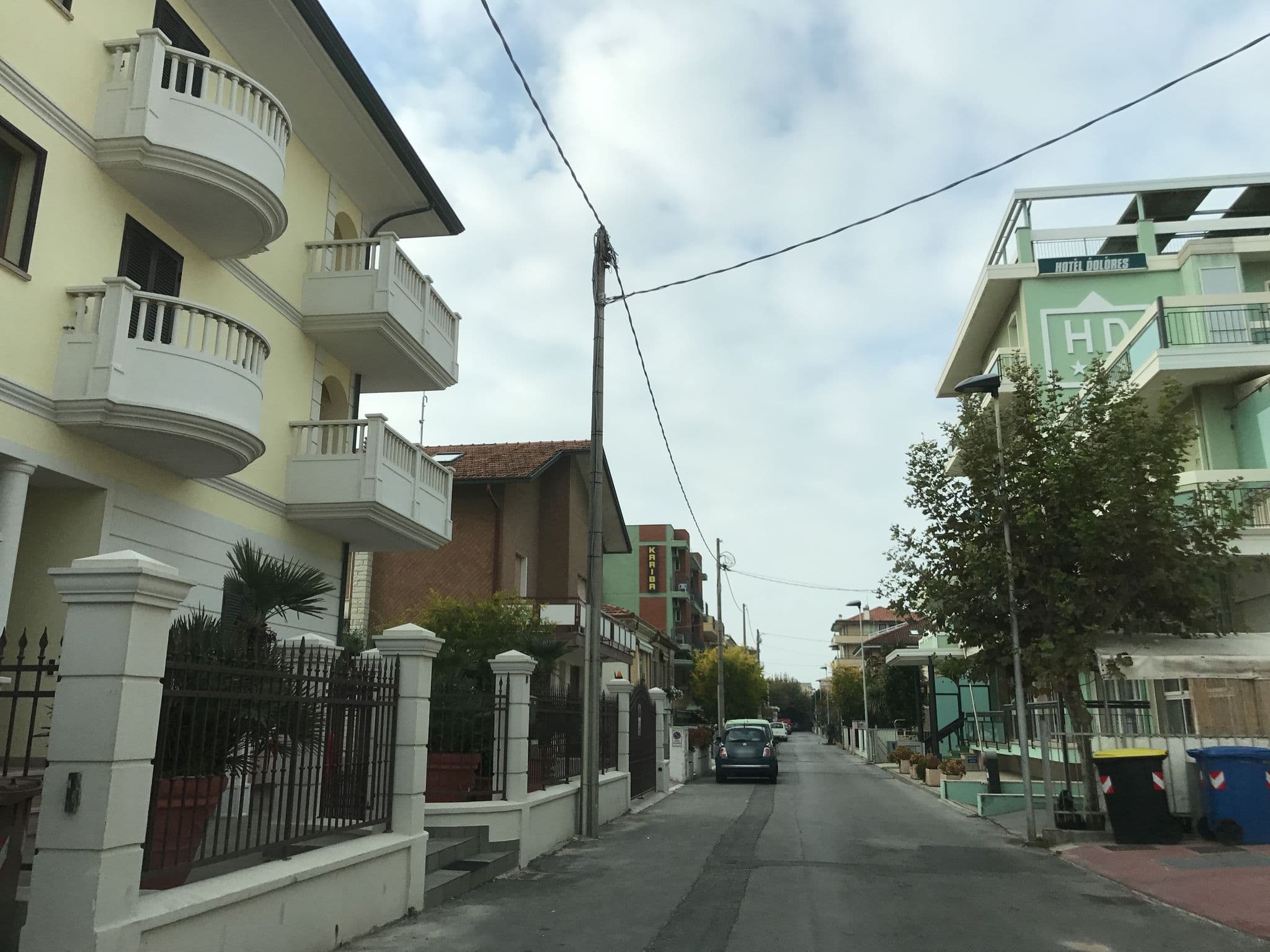 Street view near Hotel Dolores, Rimini — © asturksever (CC BY-SA · Mapillary)