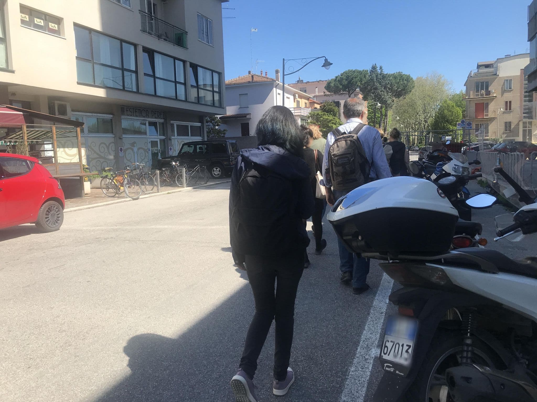 Street view near Rimini Youth Apartment, Rimini — © nekozge (CC BY-SA · Mapillary)