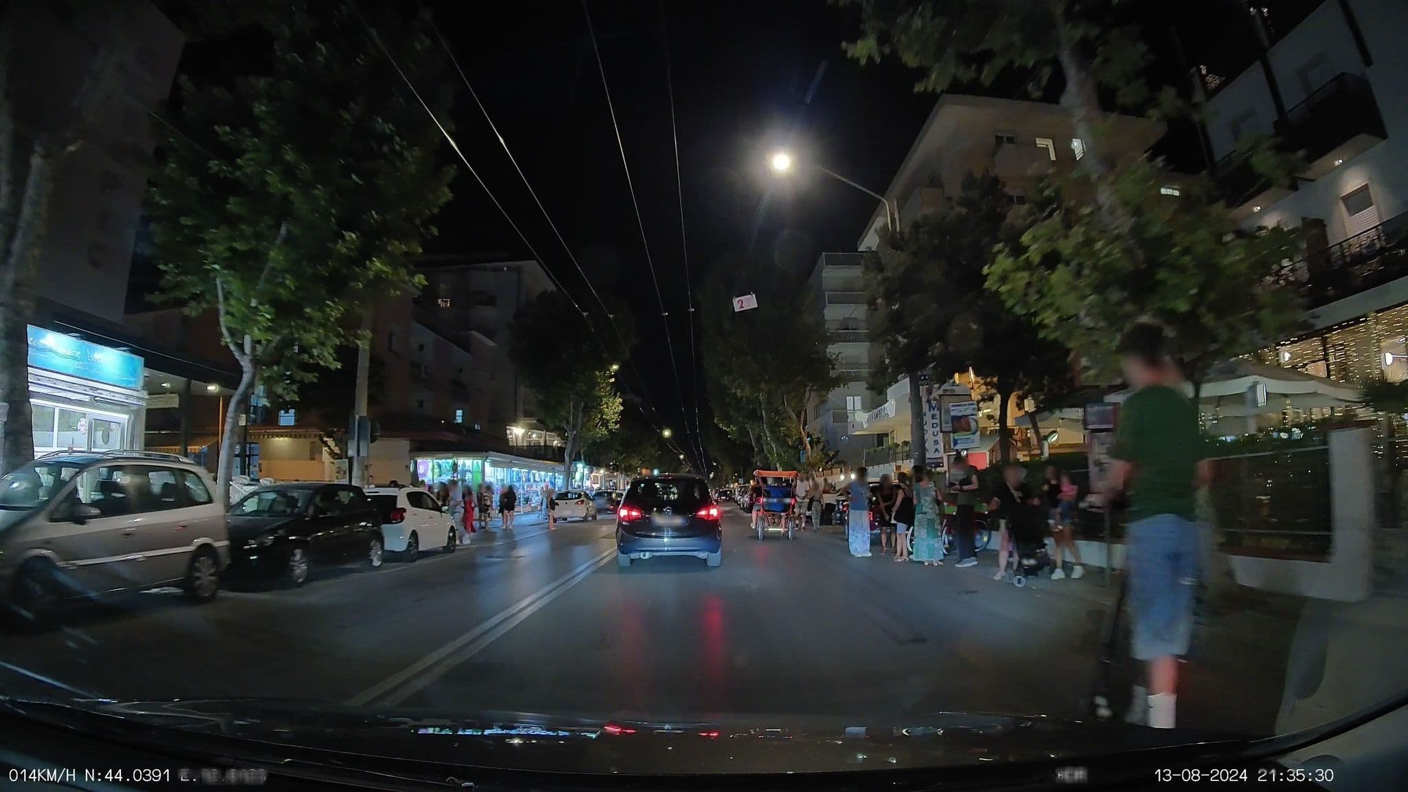Street view near Hotel Olimpic, Rimini — © heetENkoel (CC BY-SA · Mapillary)