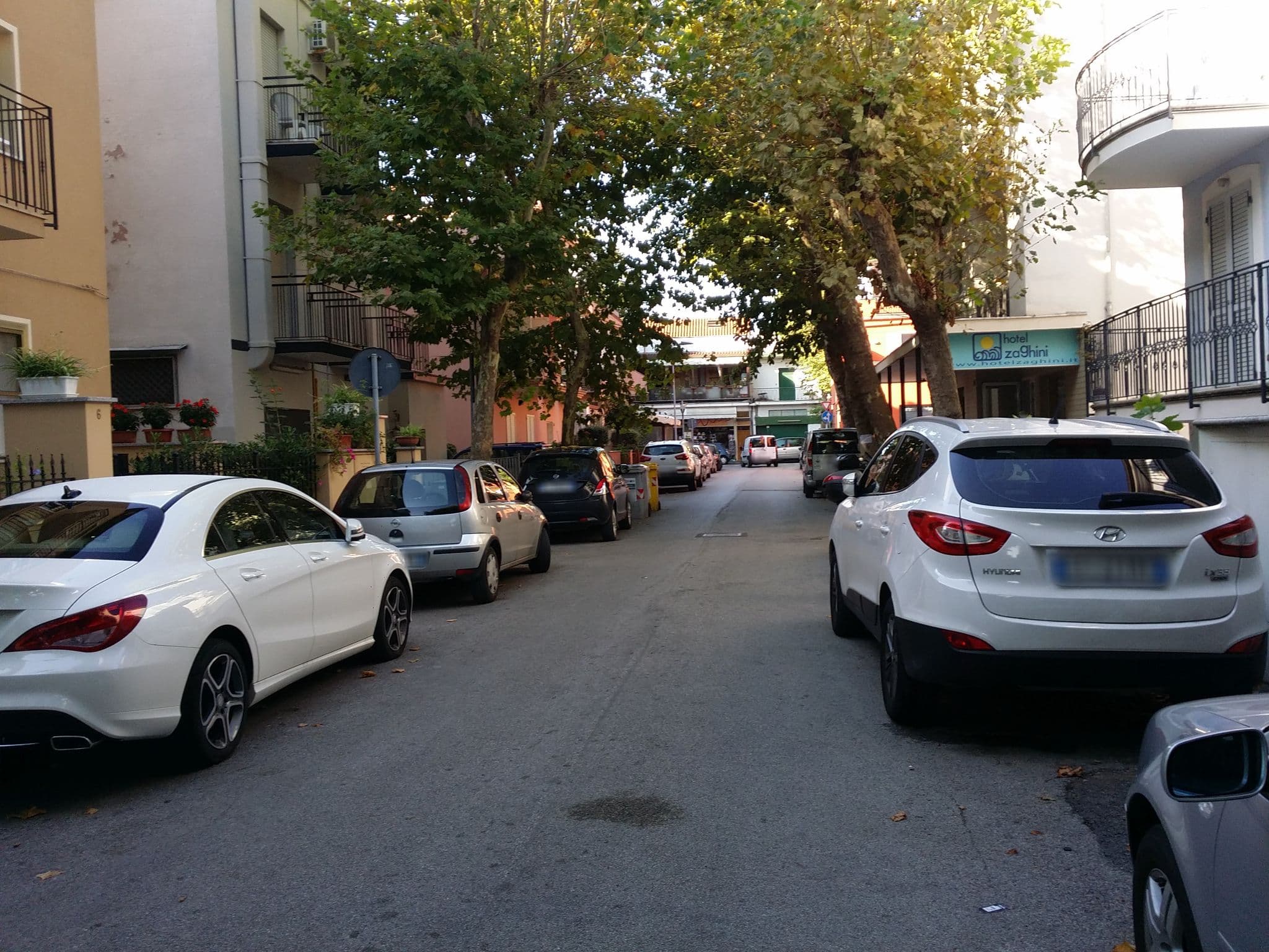 Street view near Alba Marinara, Rimini — © aleksasfi (CC BY-SA · Mapillary)
