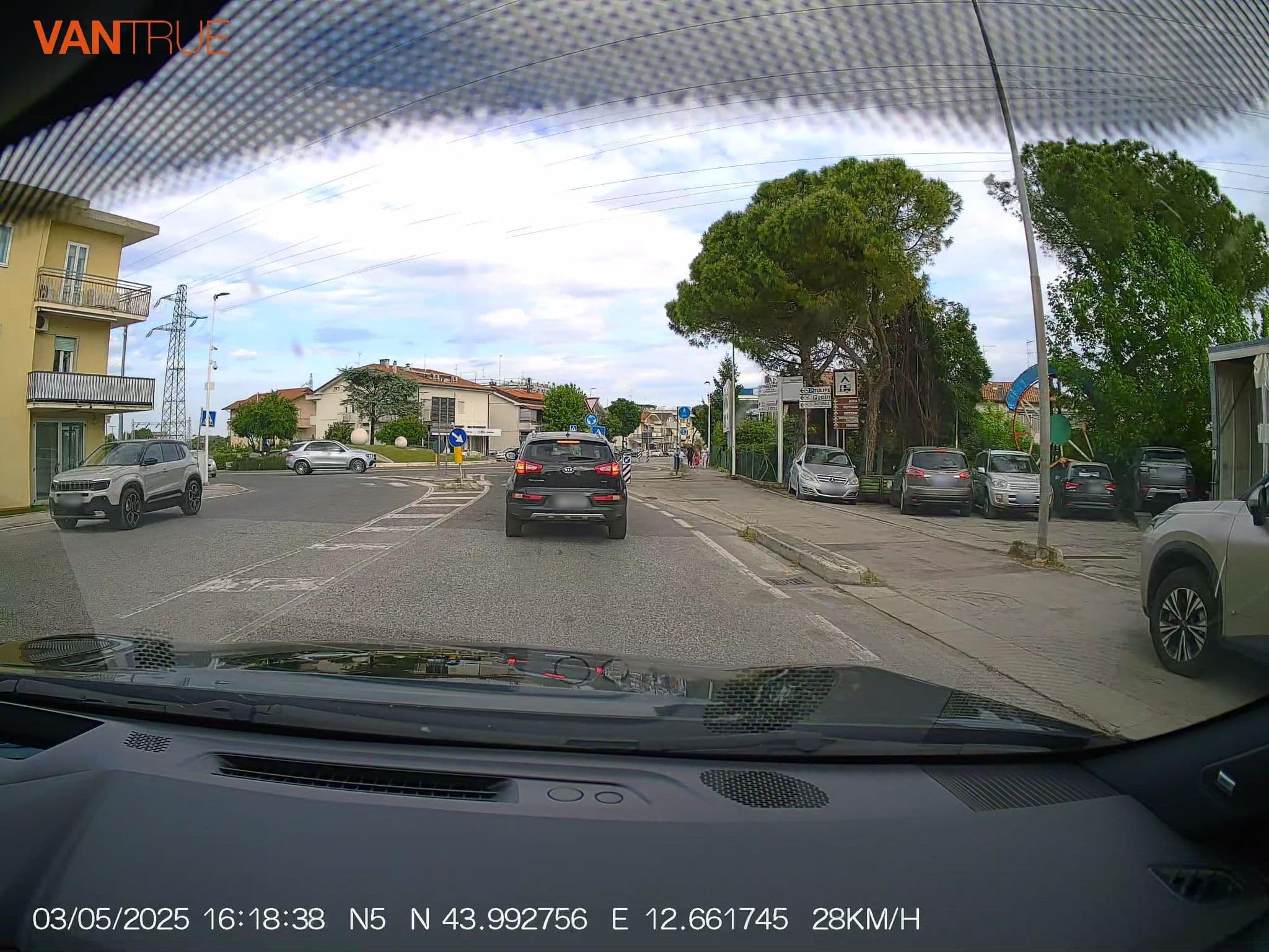 Street view near Hotel Mediterrano, Riccione — © renaultgt (CC BY-SA · Mapillary)