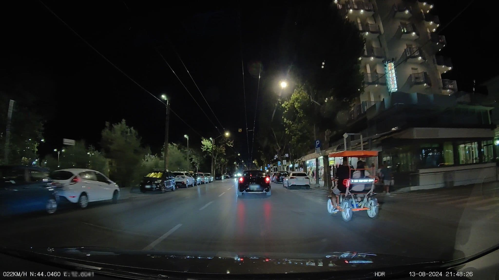 Street view near Hotel Grifone, Rimini — © heetENkoel (CC BY-SA · Mapillary)
