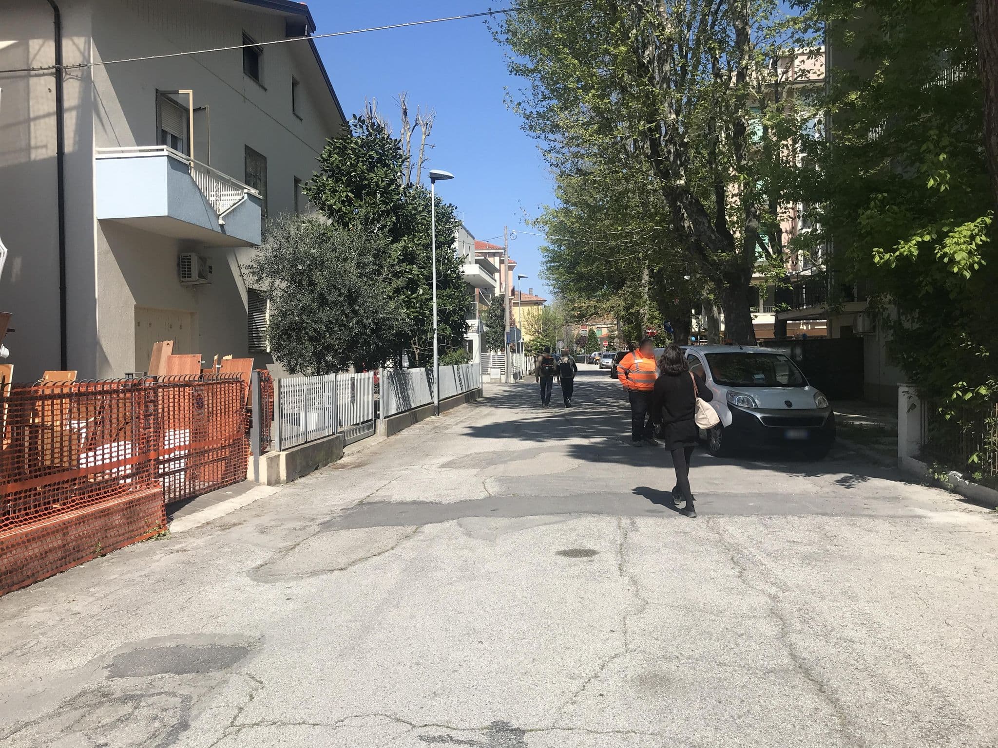 Street view near Hotel Villa Renzi, Rimini — © nekozge (CC BY-SA · Mapillary)