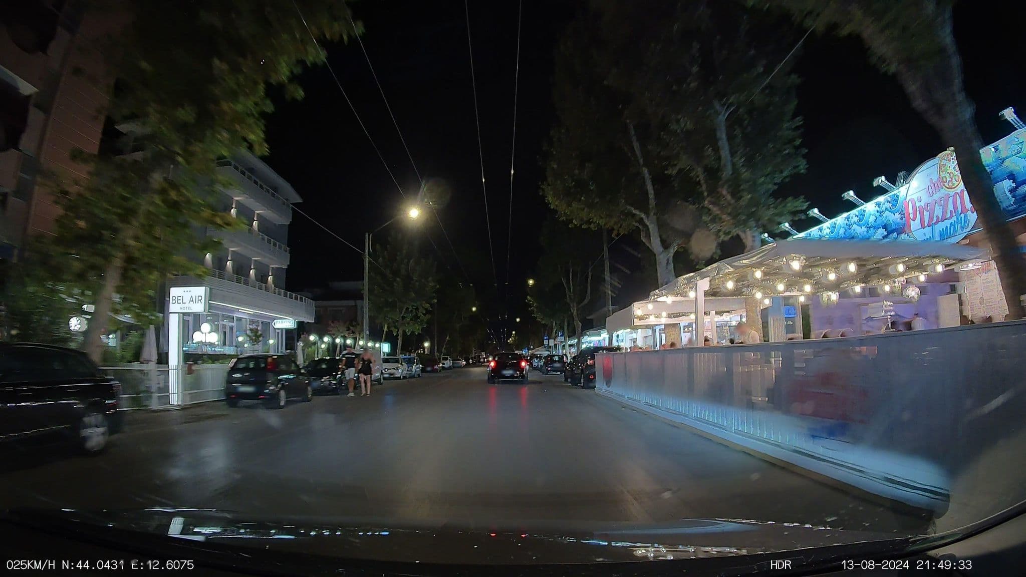 Street view near Hotel Bel Air, Rimini — © heetENkoel (CC BY-SA · Mapillary)