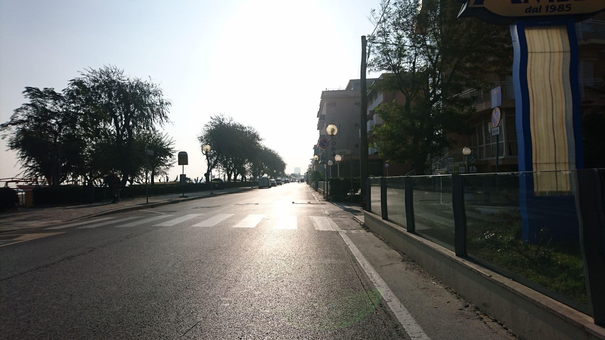 Street view near Hotel Amba, Rimini — © voschix (CC BY-SA · Mapillary)