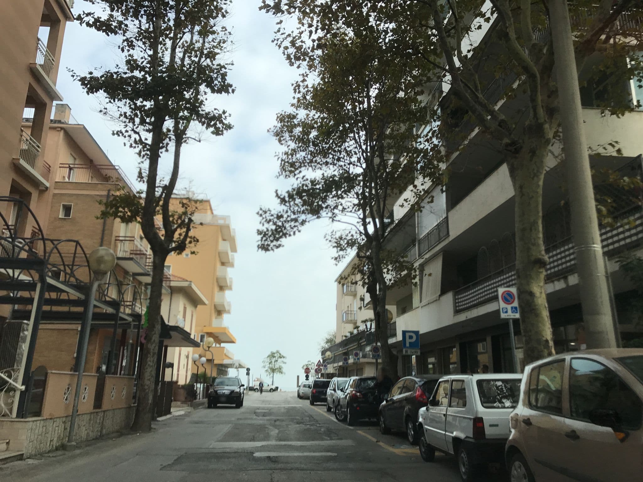 Street view near Pan Di Zenzero, Rimini — © asturksever (CC BY-SA · Mapillary)