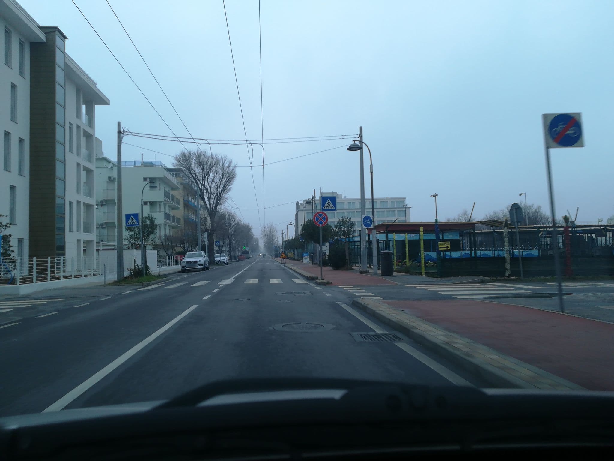 Street view near Residenza Levante, Riccione — © battarsa (CC BY-SA · Mapillary)