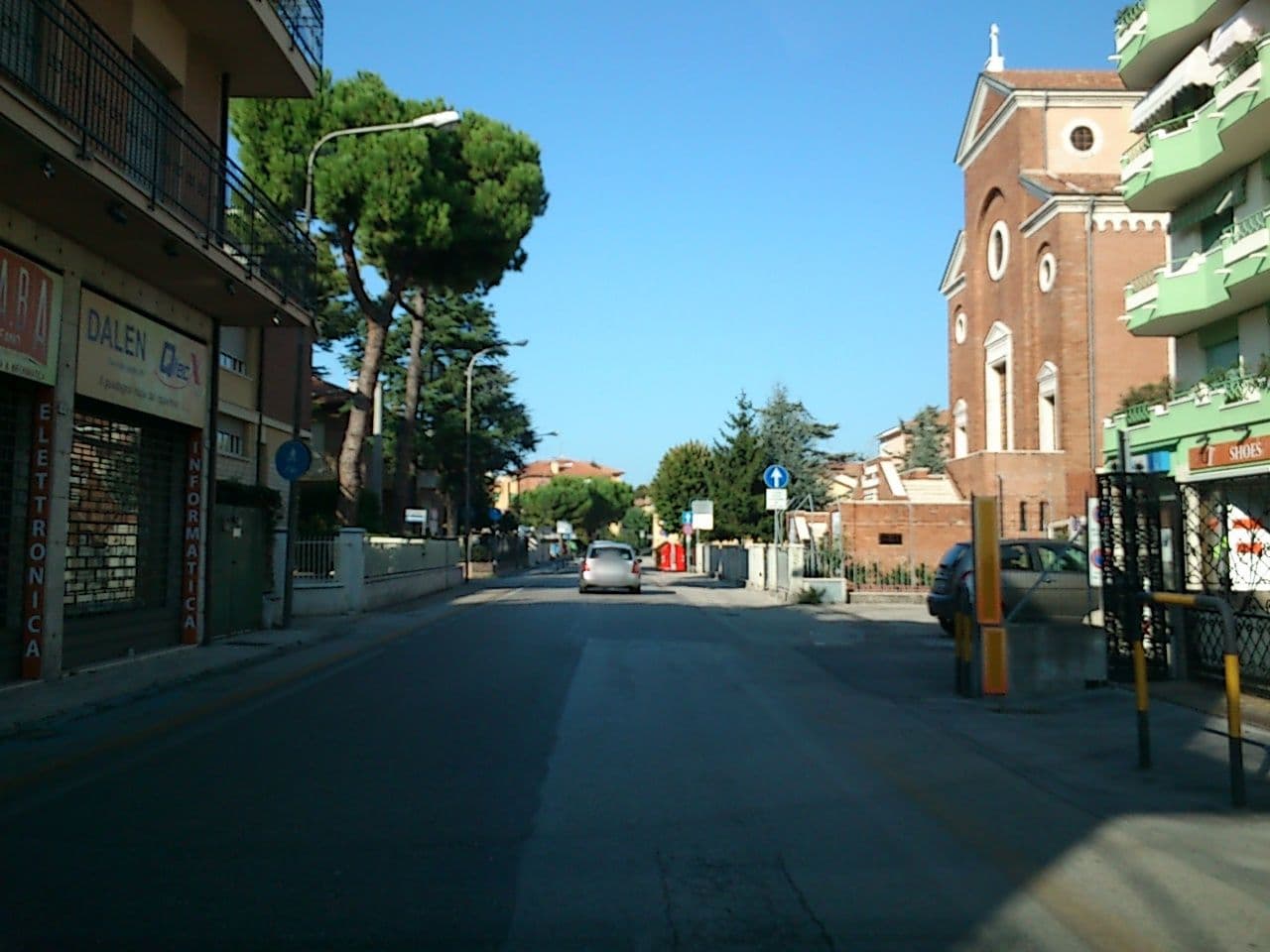 Street view near Provincia Religiosa S. Benedetto Opera Don Orione, Fano — © sorcrosc (CC BY-SA · Mapillary)